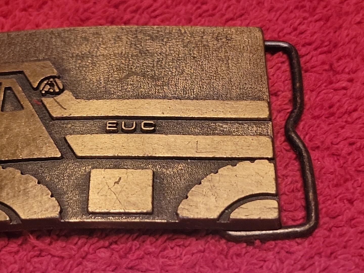 EUC BELT BUCKLE