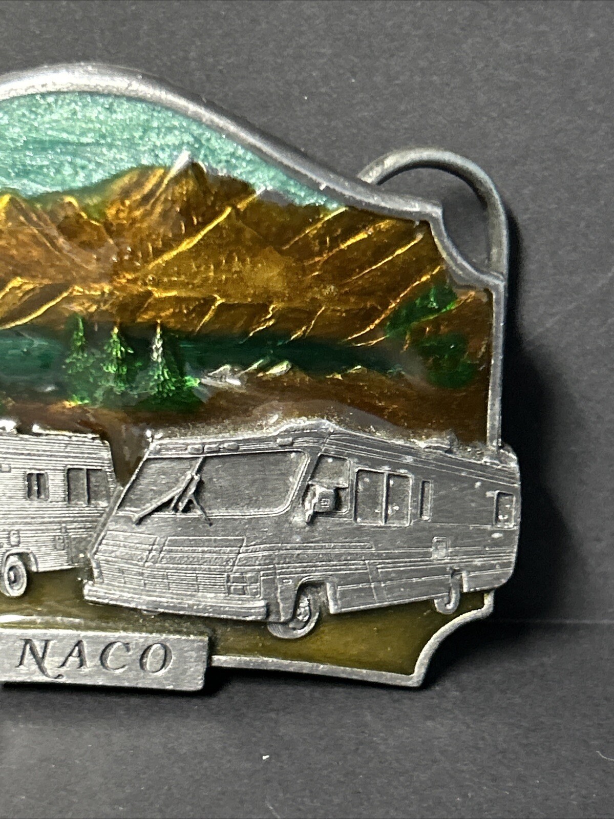 1992 Siskiyou Thousand Trails NACO Limited Edition 143 Of 500 Belt Buckle