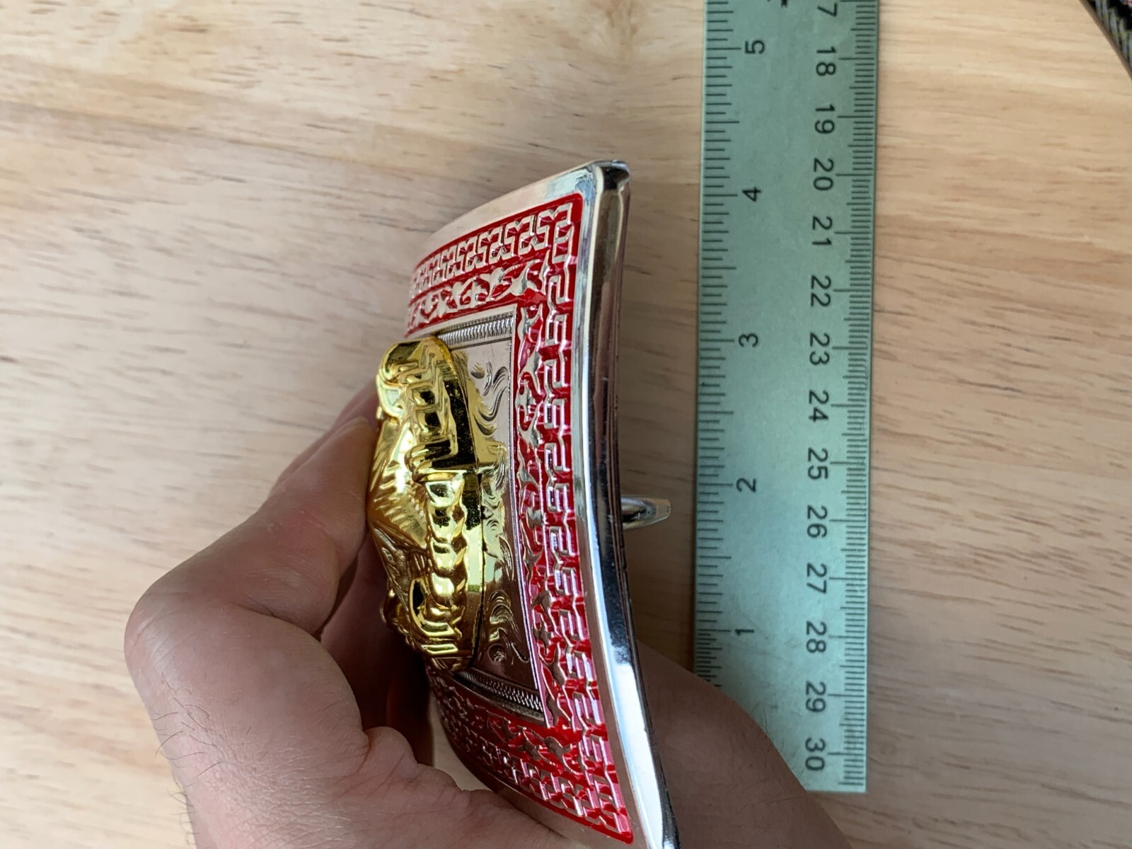 Western Buckle Silver Gold Red Texas Lone Star Cowboy Fit 2 » Hebillas Vaqueras