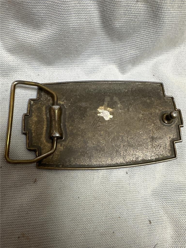 Vintage Brass Nintendo Zelda Belt Buckle