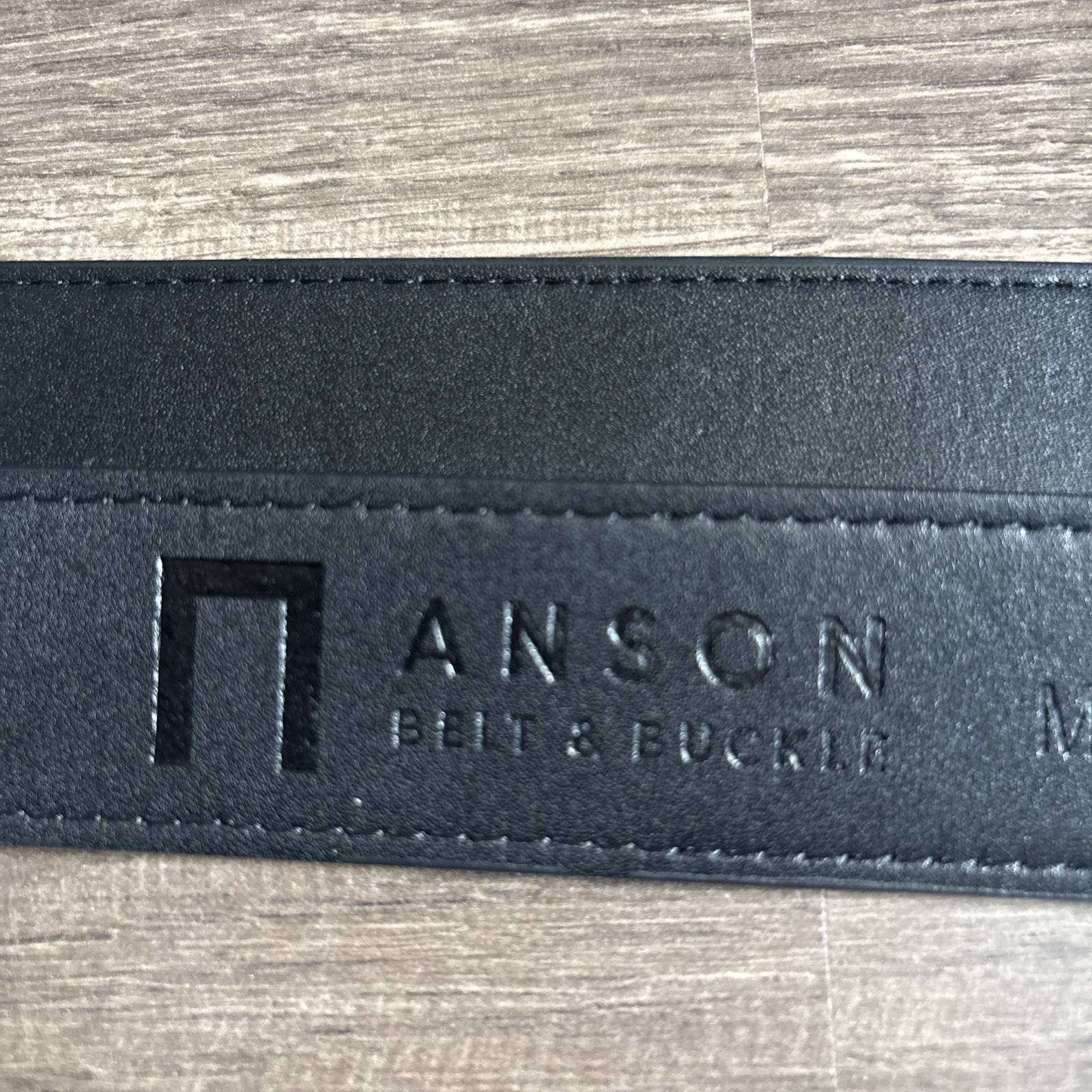 2 Anson Belt & Buckle Men&rsquo;s green and blue Ratchet Belt Silver and gold 32-34