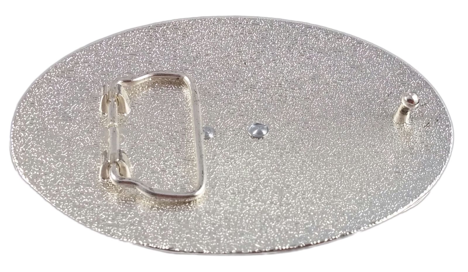 MARIJUANA METAL NOVELTY BELT BUCKLE