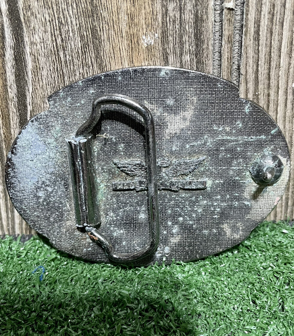 1986 VTG Challenger Commemorating Our Fallen Heroes Collectible Belt Buckle