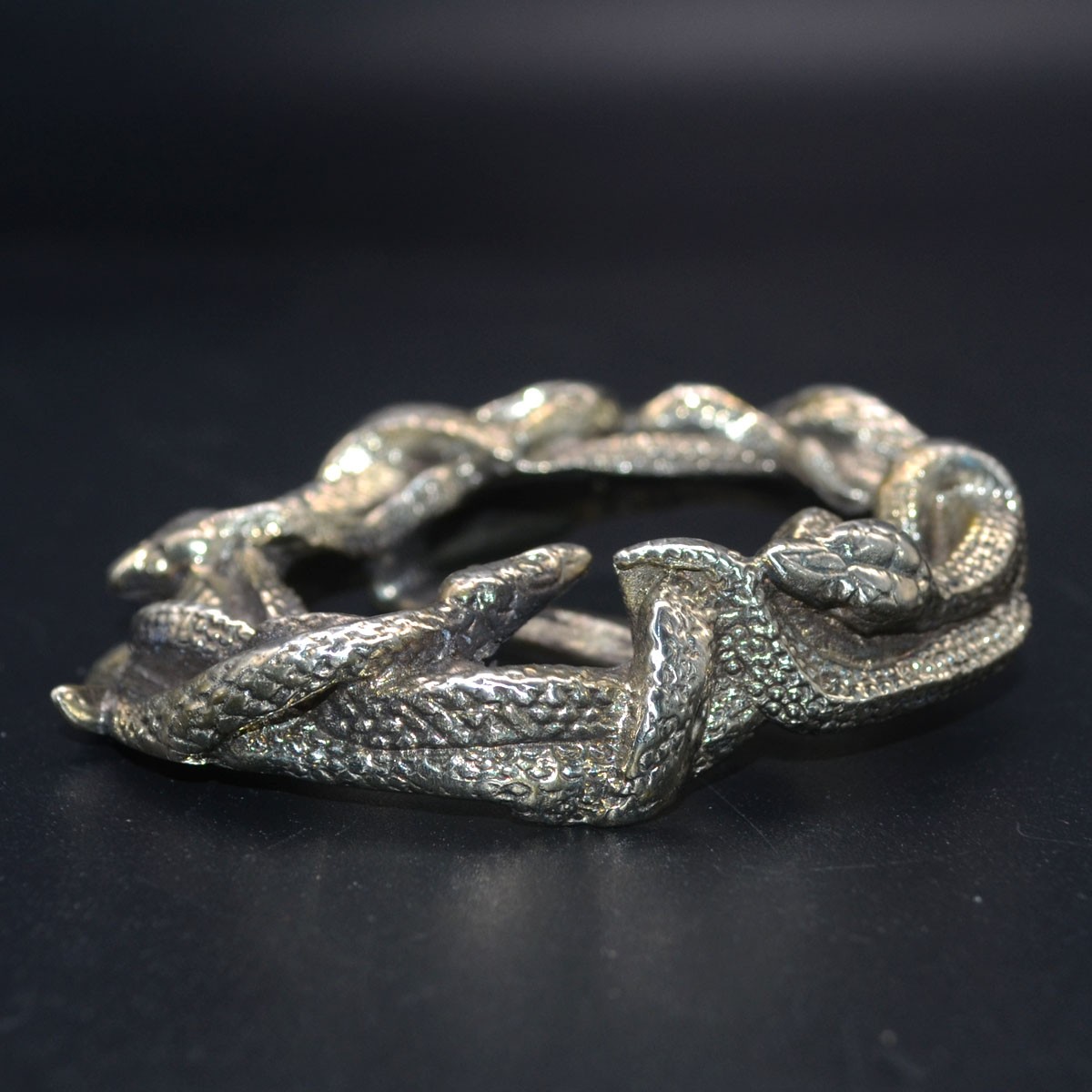 Lost Wax Casting Solid Brass Copper Snake Belt Buckle, For Width 35mm belt
