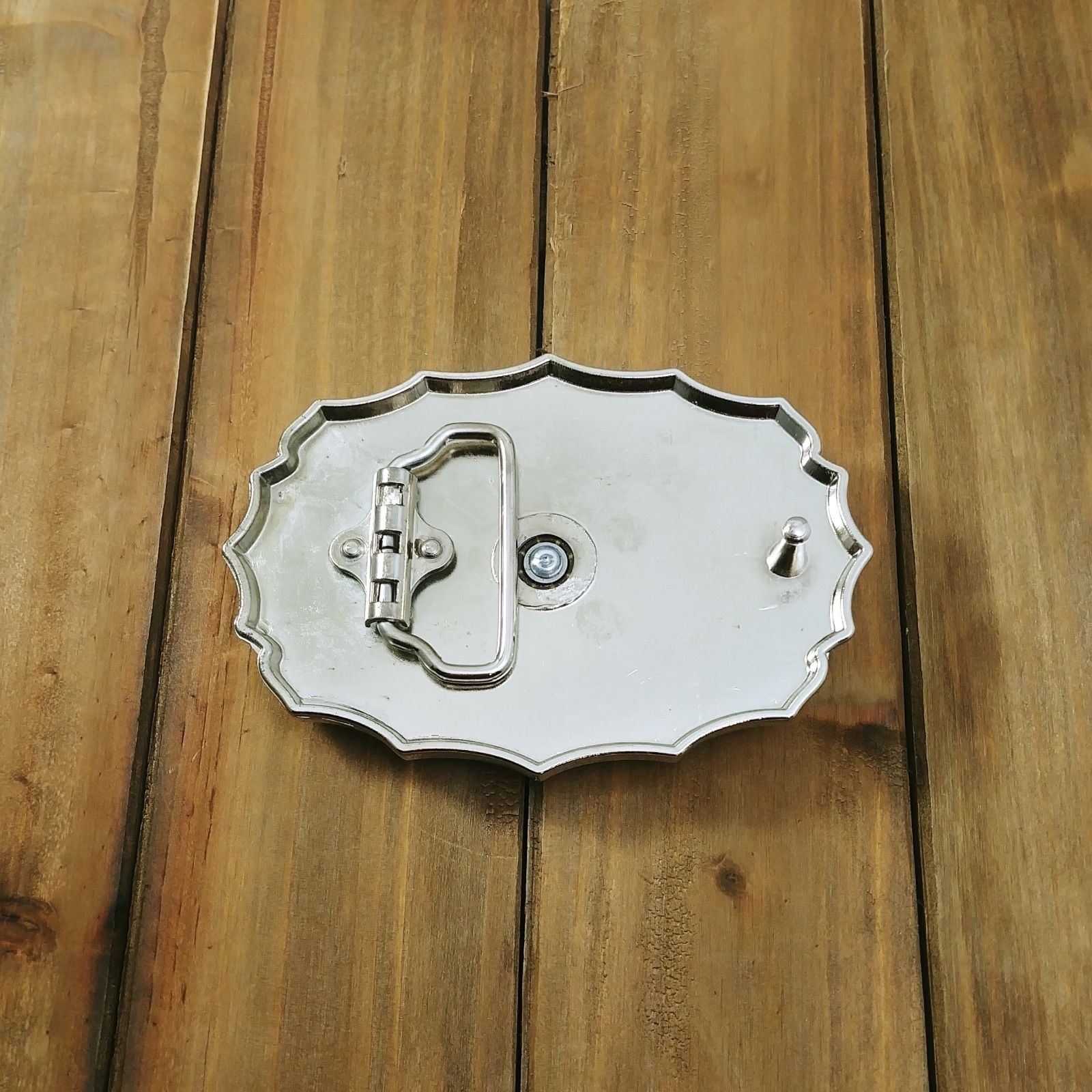NEW! SOCCER AND SPADES SPINNING SPINNER METAL BELT BUCKLE #101