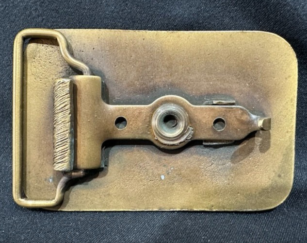 Vintage Brass Alloy Joint & Clutch Service, Inc. Spicer Belt Buckle