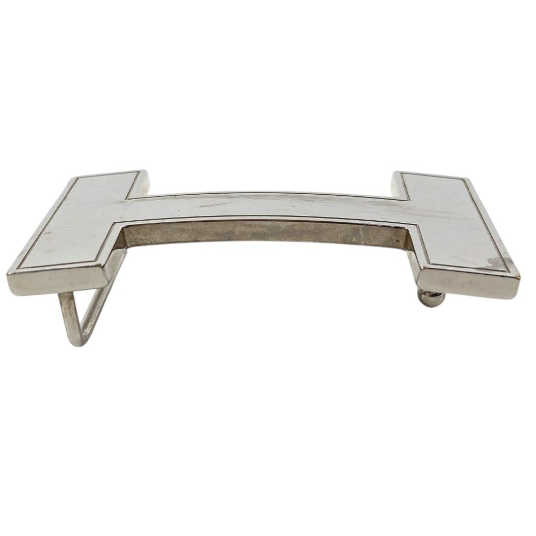 Hermes H Belt Logo Buckle Only Metal Silver