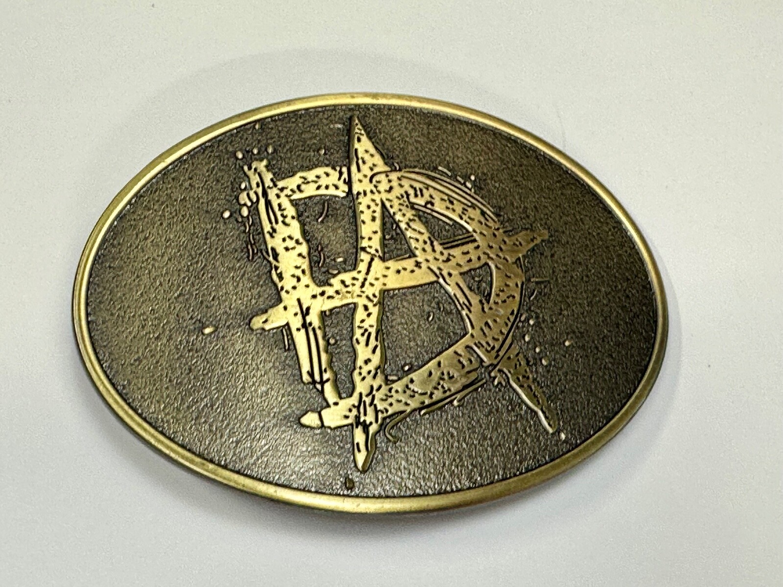 Dean Ambrose Jon Moxley Belt Buckle Wwe Loot Crate Exclusive 2016 Wrestling