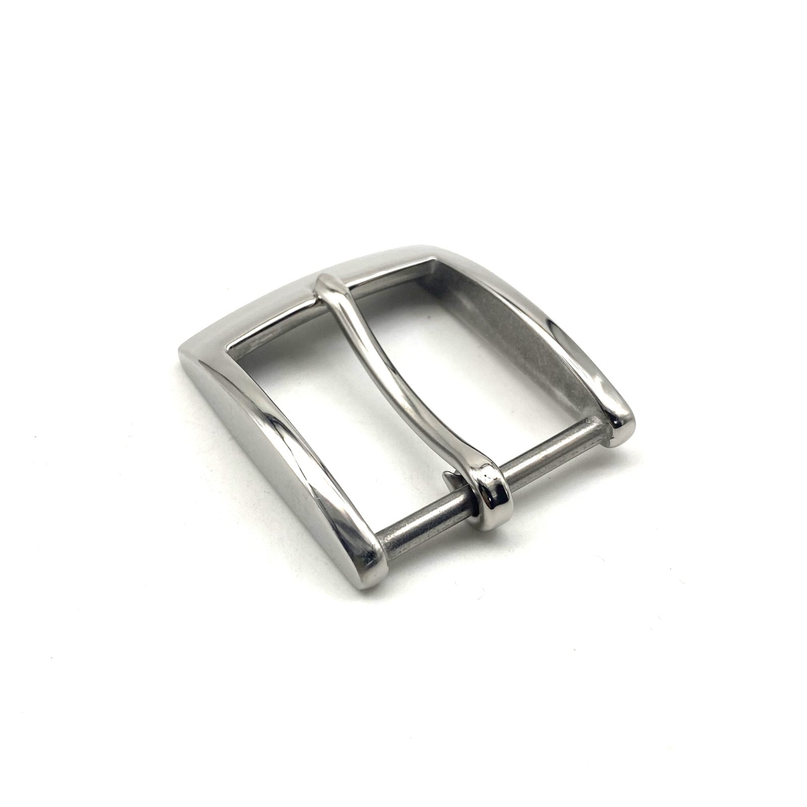 Hypoallergenic Shiny Buckle For Leather Belt Crafting 35mm Strap Fastener