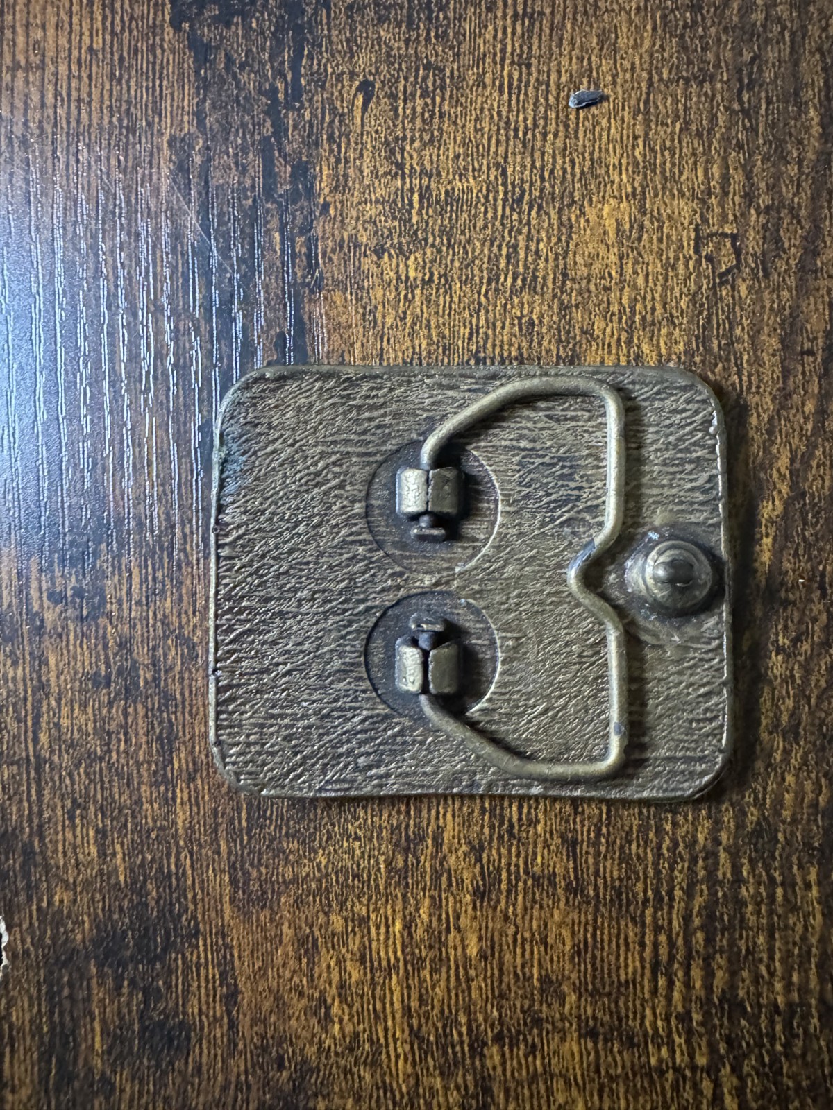 Boy Scouts of America Brass Belt Buckle 2.5×2&Prime; Bronze Dusted