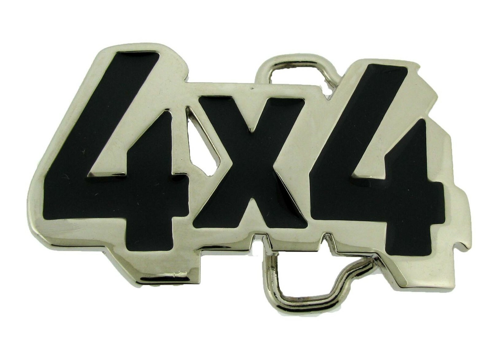 4X4 Car Sports Motor Vehicle Trailers Belt Buckle Silverhebilla del cinturón Men