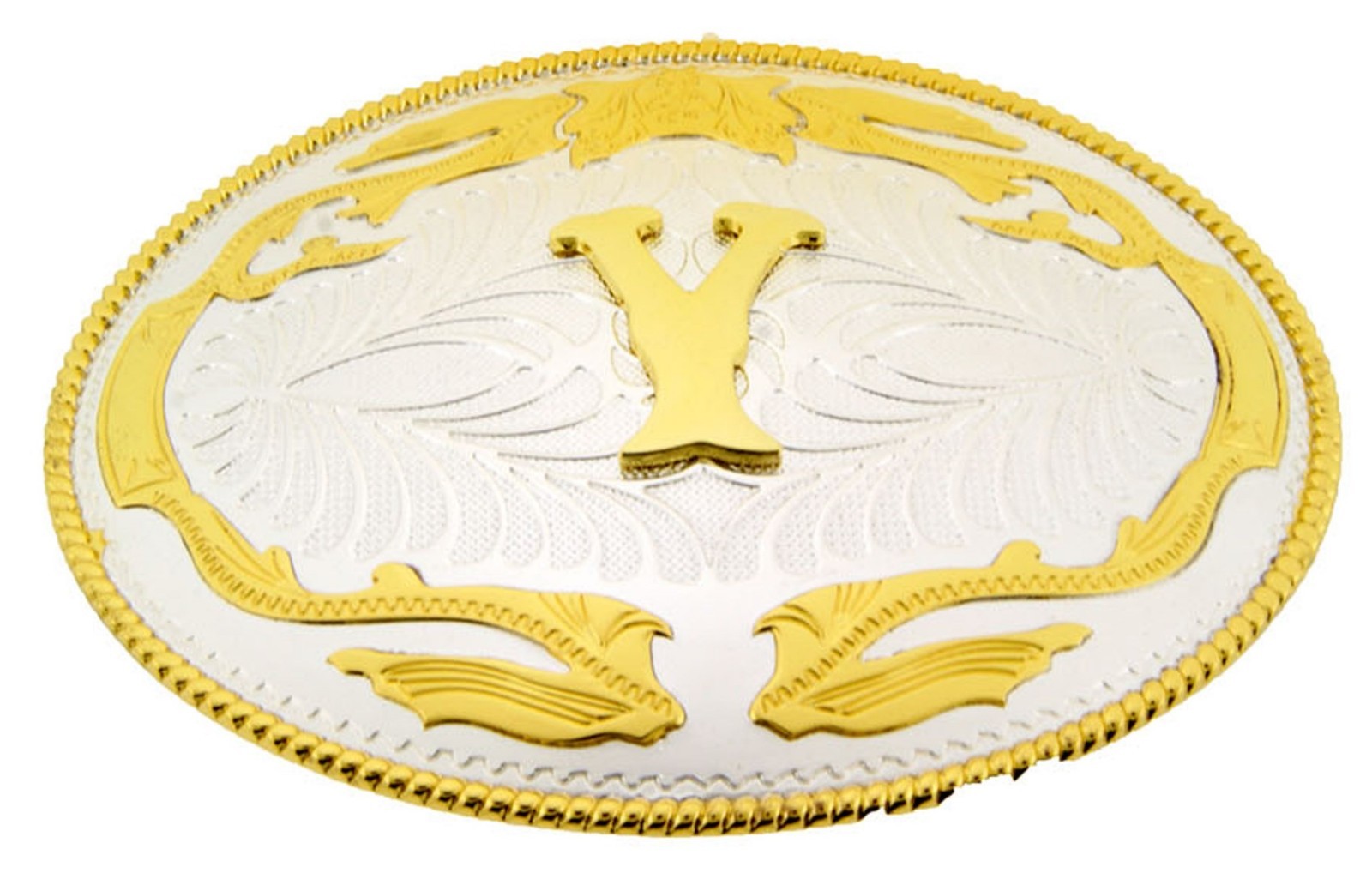 New Men Women Big 5 » W 4 » H Western Cowboy Real Rodeo Style Gold Silver Metal