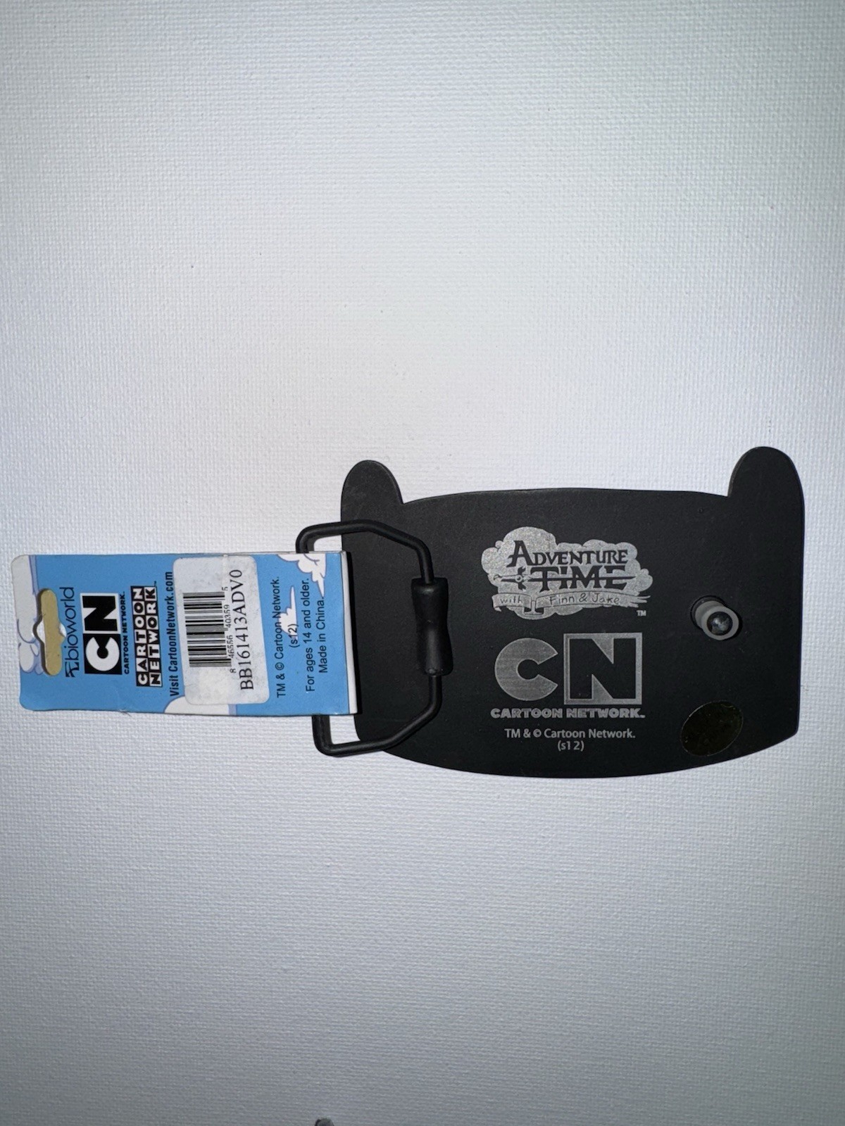 Adventure Time Finn Metal Belt Buckle Cartoon Network New With Tags
