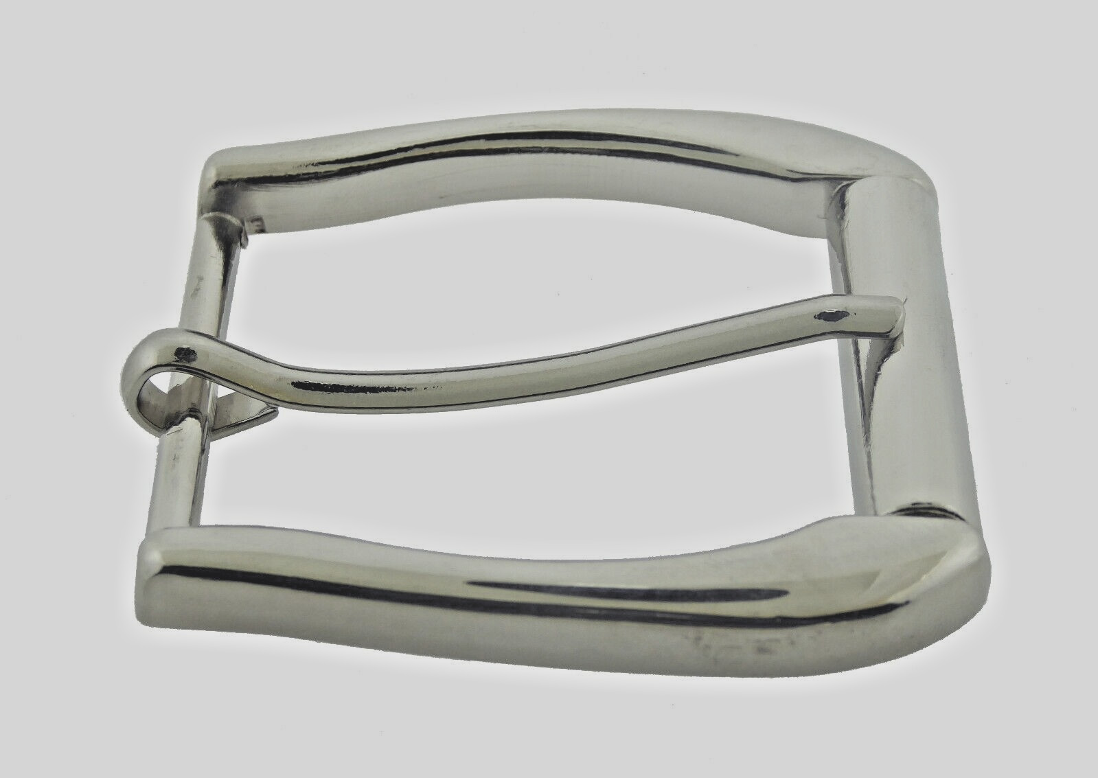 Pin Belt Buckles for Men&rsquo;s Fits 1.50″ inch 40mm Belt Silver Metal Anti Allergic