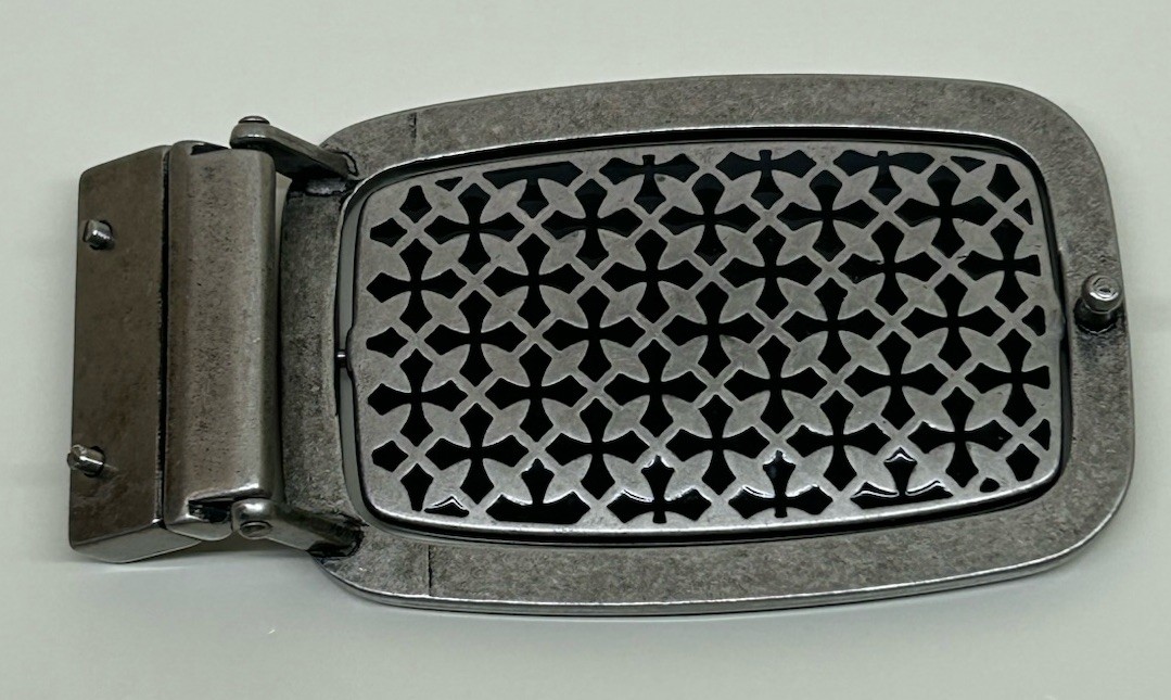 Guess Belt Buckle Only, Reversible 2 Sided Flip