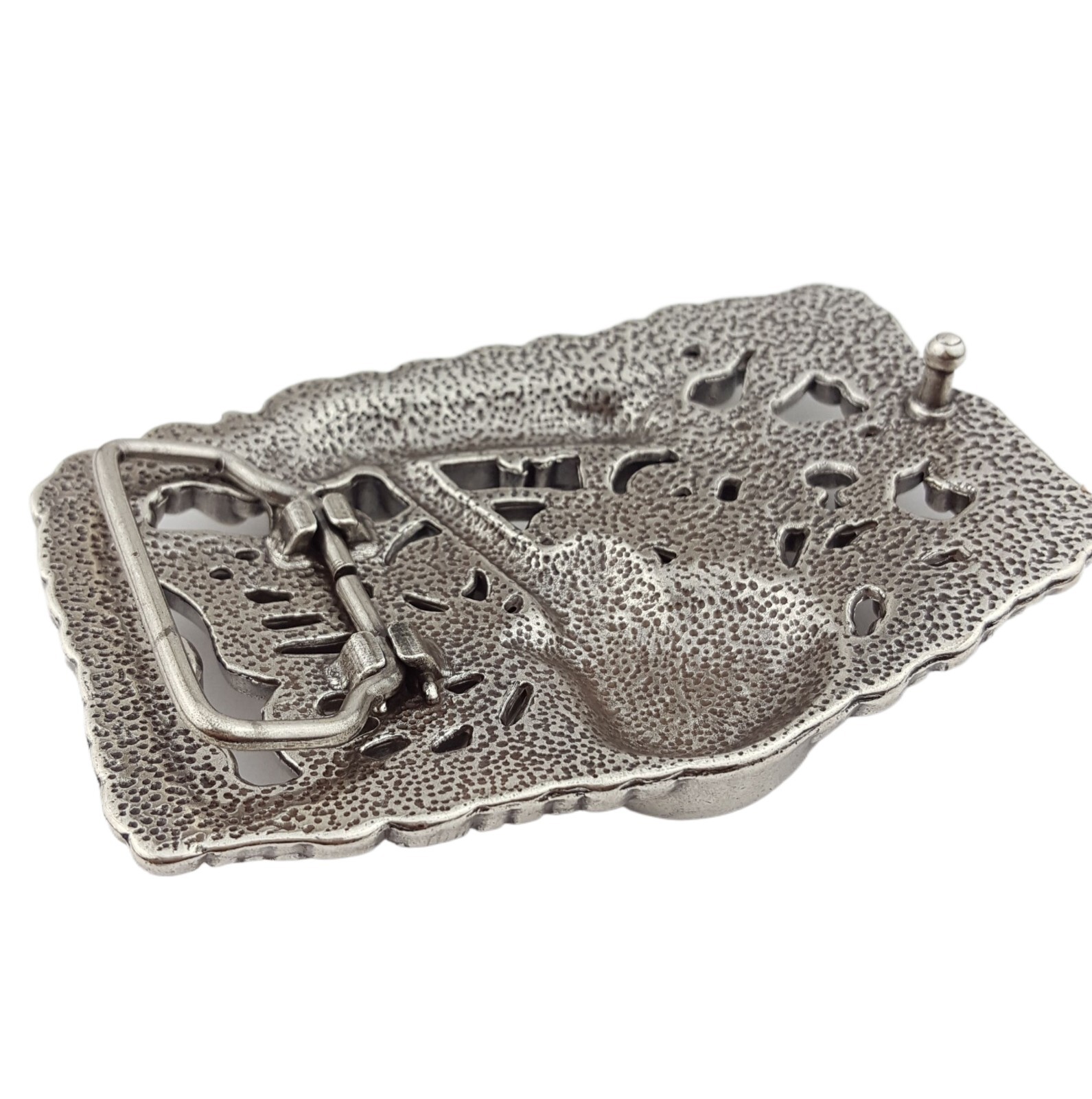 Guitar, Butterfly, Peace and Daisy Belt Buckle