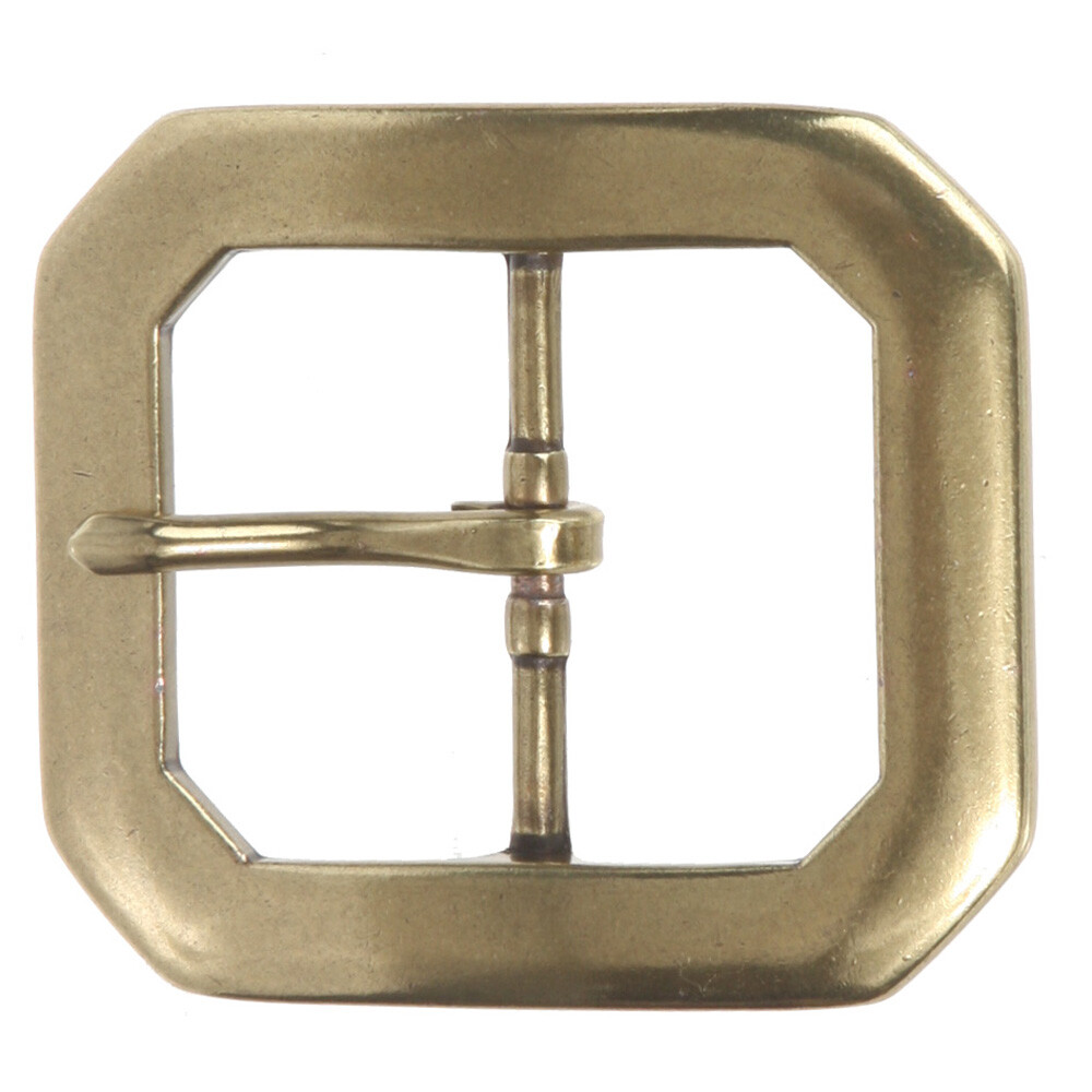 1 5/8&Prime; (40 mm) Single Prong Octagon Rectangular Belt Buckle