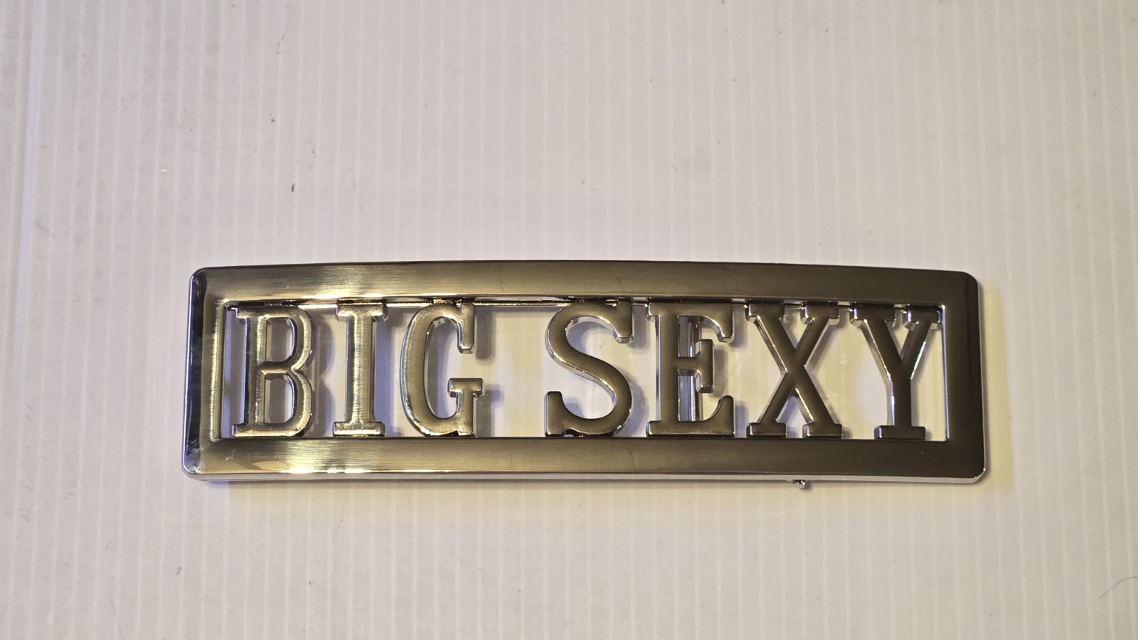 BIG SEXY Custom Personalized Name Belt Buckle -Put your name or word on Buckle