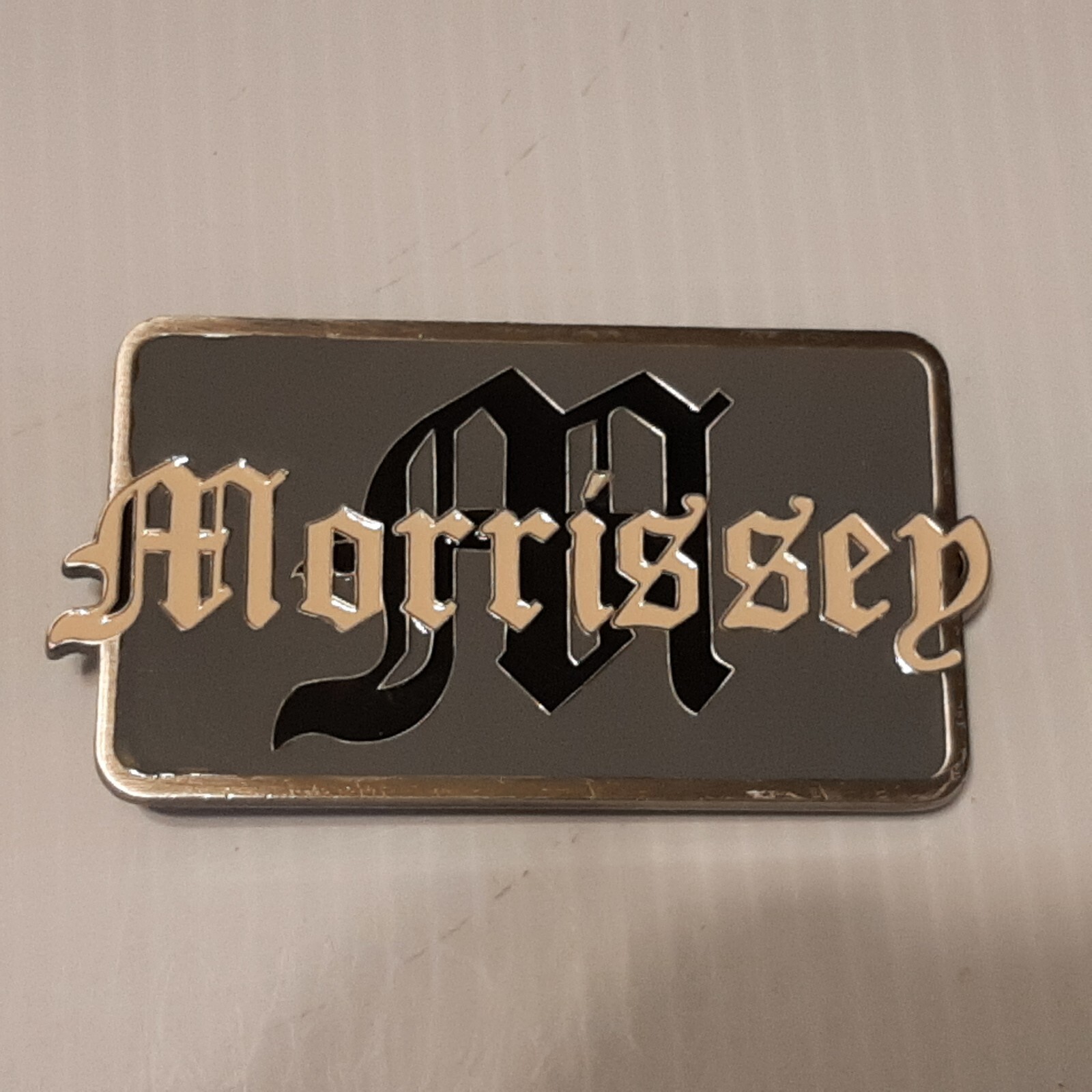 HARD ROCK HEAVY METAL BAND MUSIC MORRISSEY Metal Belt Buckle