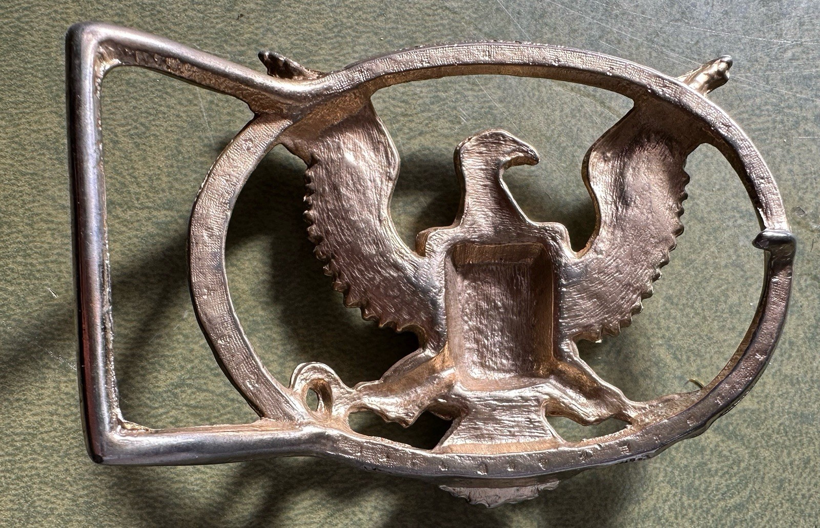 Elvis in Hawaii Eagle belt buckle