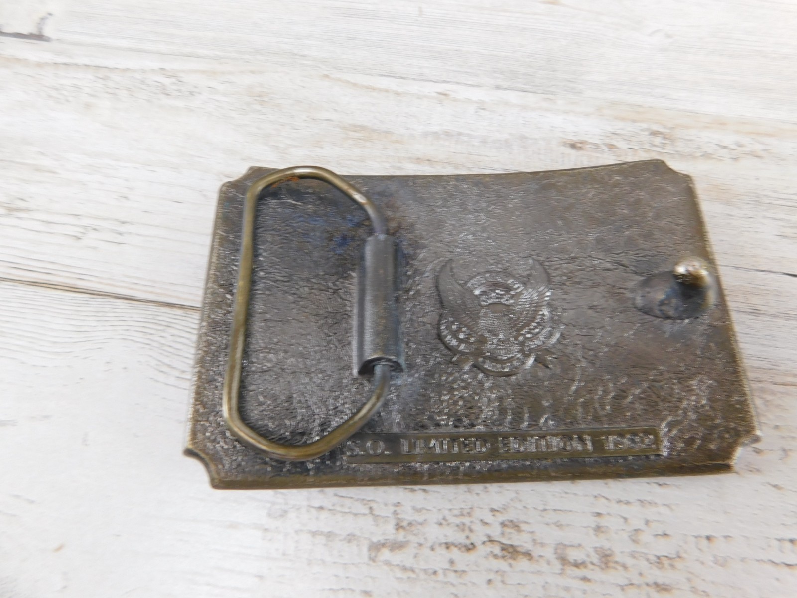 Vtg Southern Outdoors Magazine 1982 Limited Edition Belt Buckle