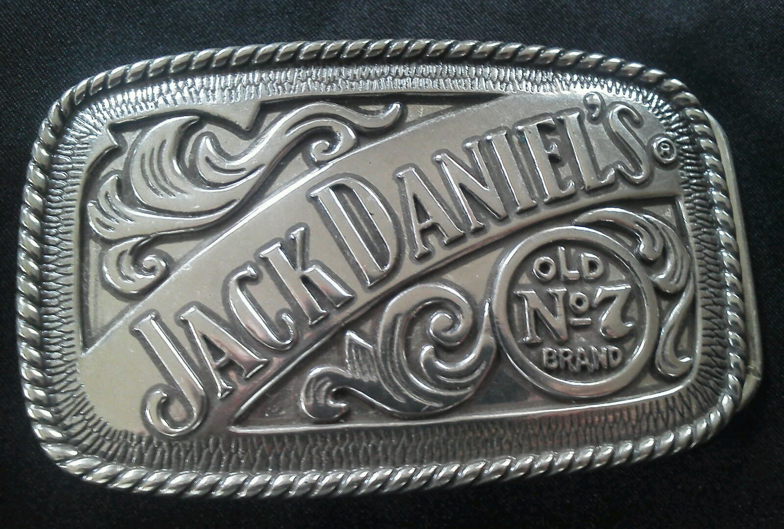 JACK DANIEL&rsquo;S OLD NUMBER NO. 7 BRAND BELT BUCKLE