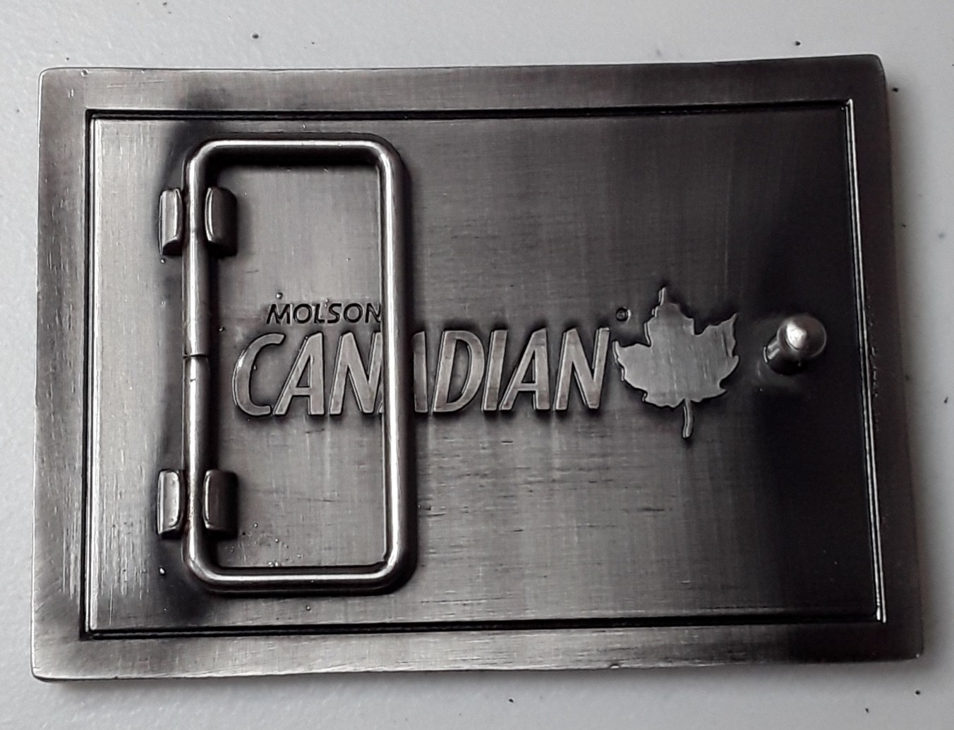 Belt Buckle , Molson Canadian , It Starts Here