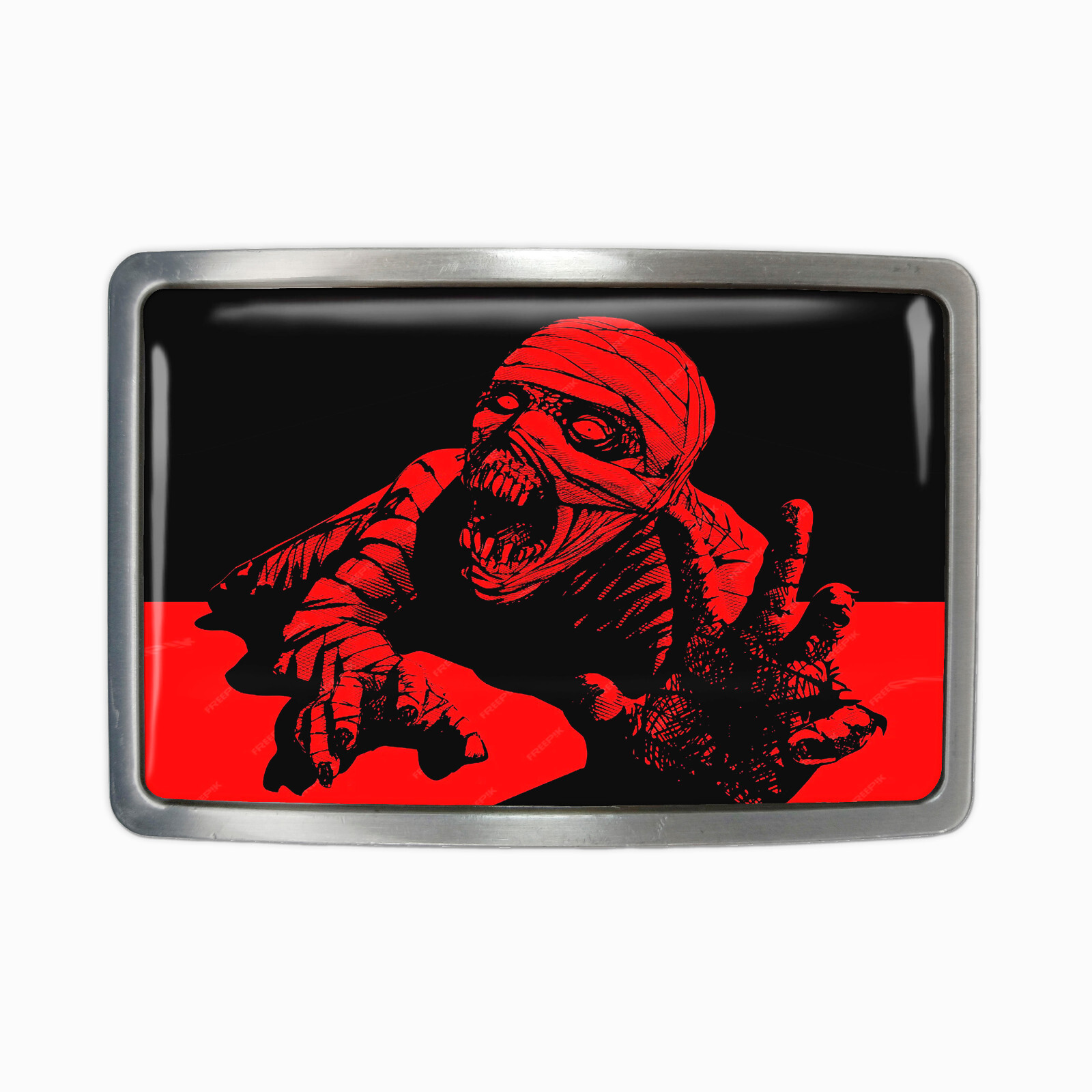 Mummy Belt Buckle – Horror Movie Gothic Halloween Belt Buckle – 655