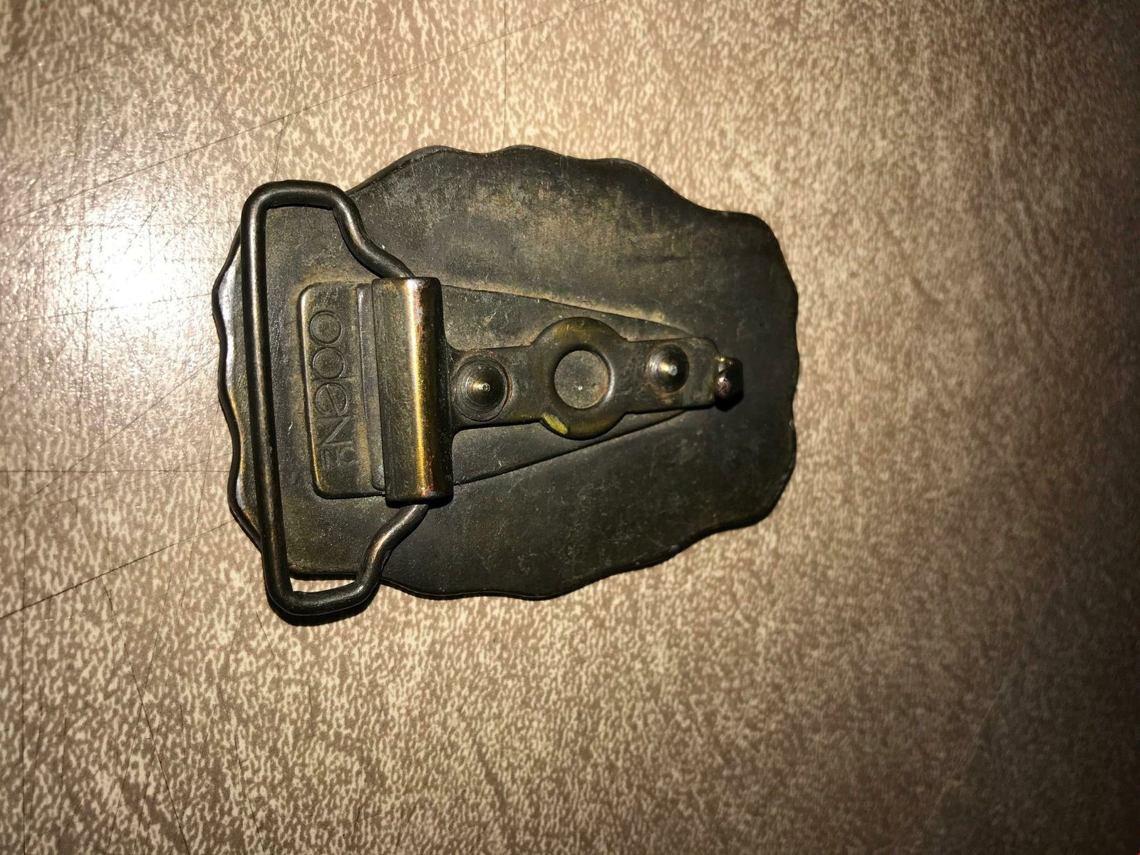 Oden Inc Personalized Solid Brass Belt Buckle Says « Bruce »