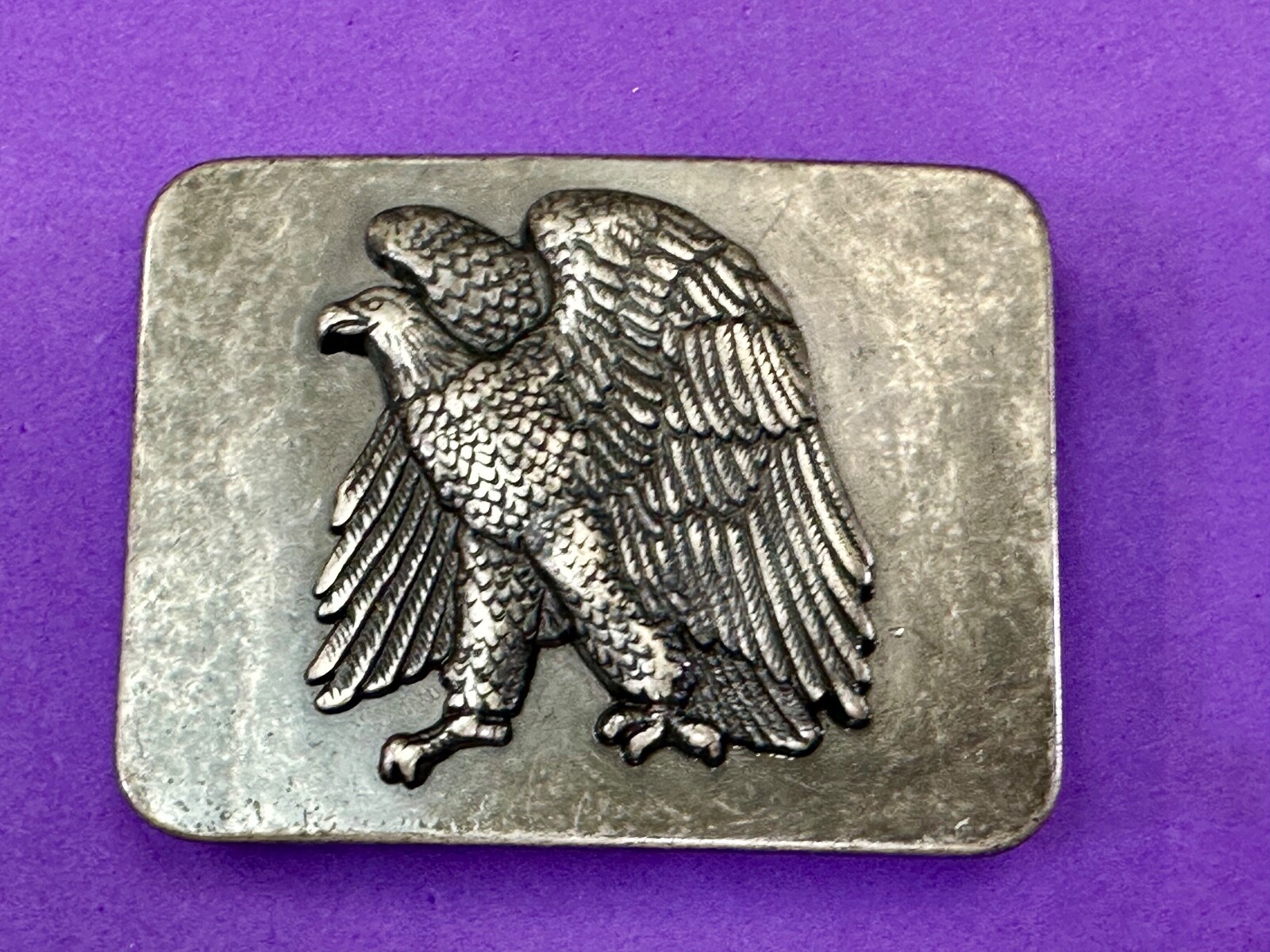 American Eagle Ready To Fight! Patriotic Usa Pride Belt Buckle