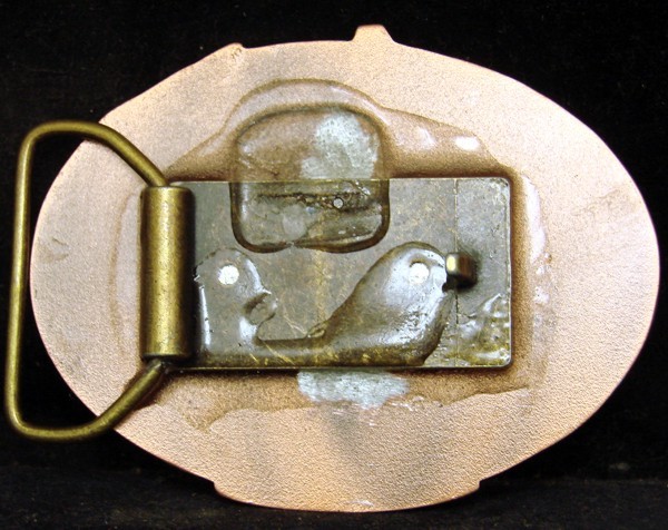 WB01187 *NOS* 2010 BRADFORD EXCHANGE **JOHN WAYNE – MONUMENT VALLEY** BUCKLE