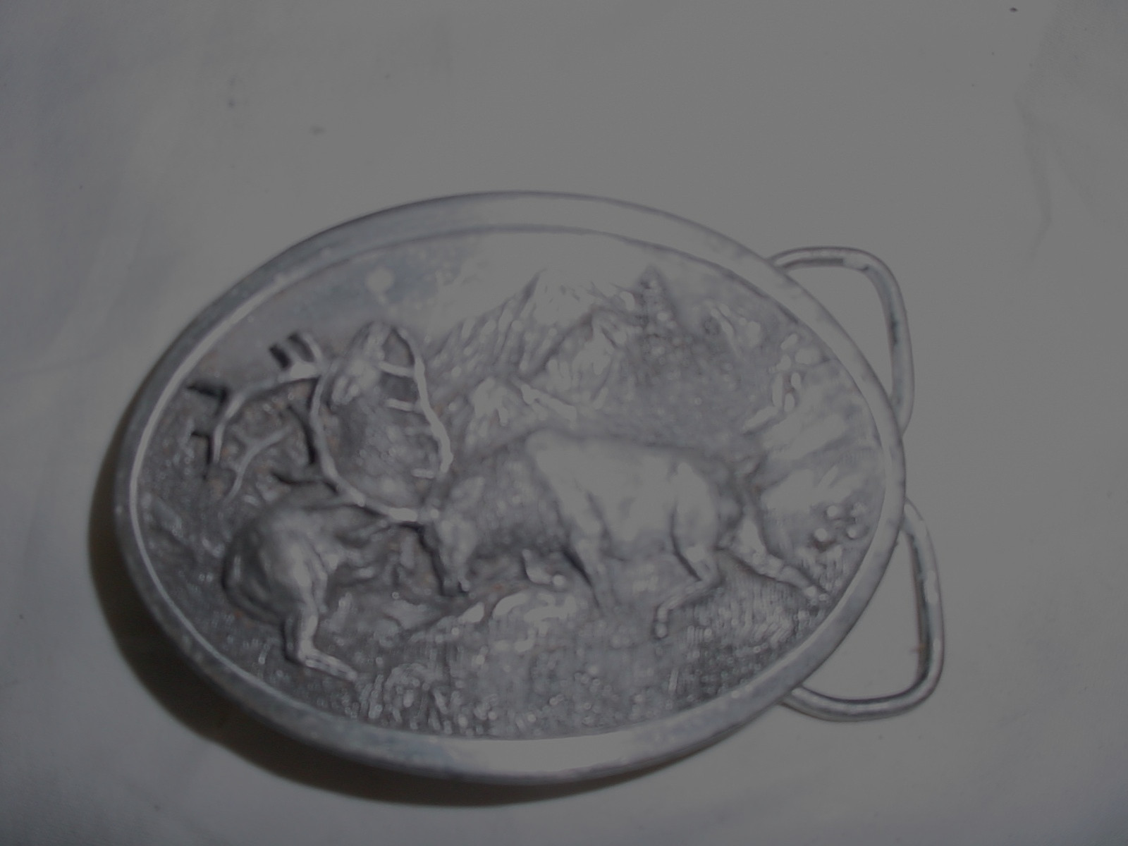 1983 Elk Belt Buckle-Siskiyou Buckle Co. Williams, Oregon