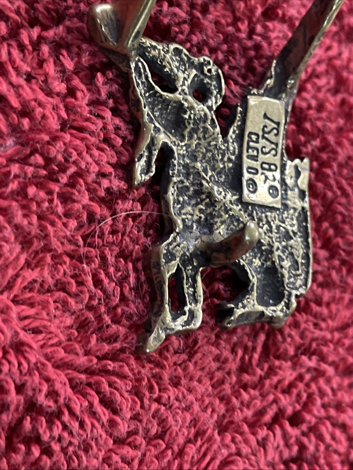 Rare Pegasus ISIS Creations Artists 1982 Solid Brass Vintage Belt Buckle G2U