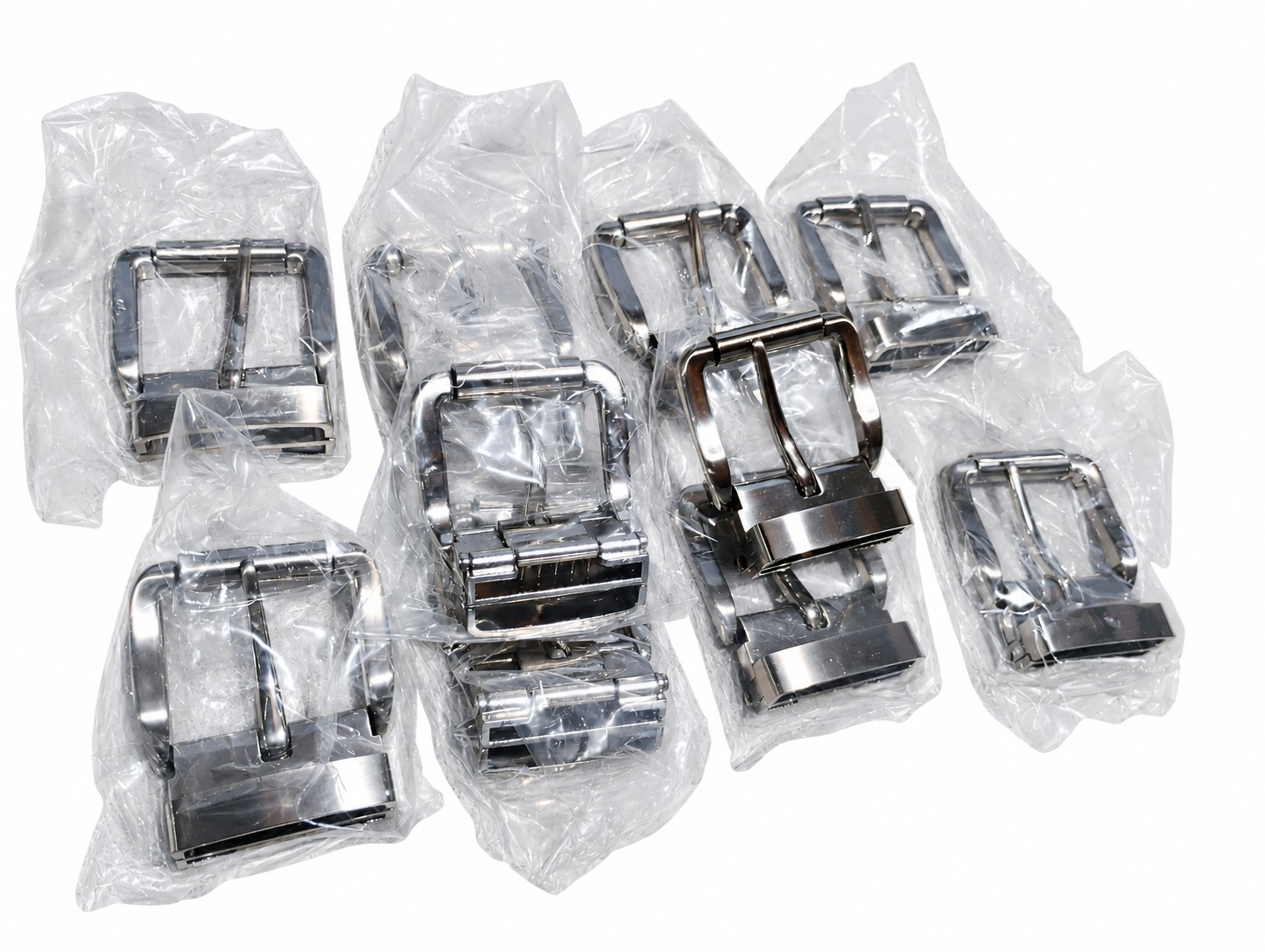 10 Stainless Steel Clamp On Bio Buckles