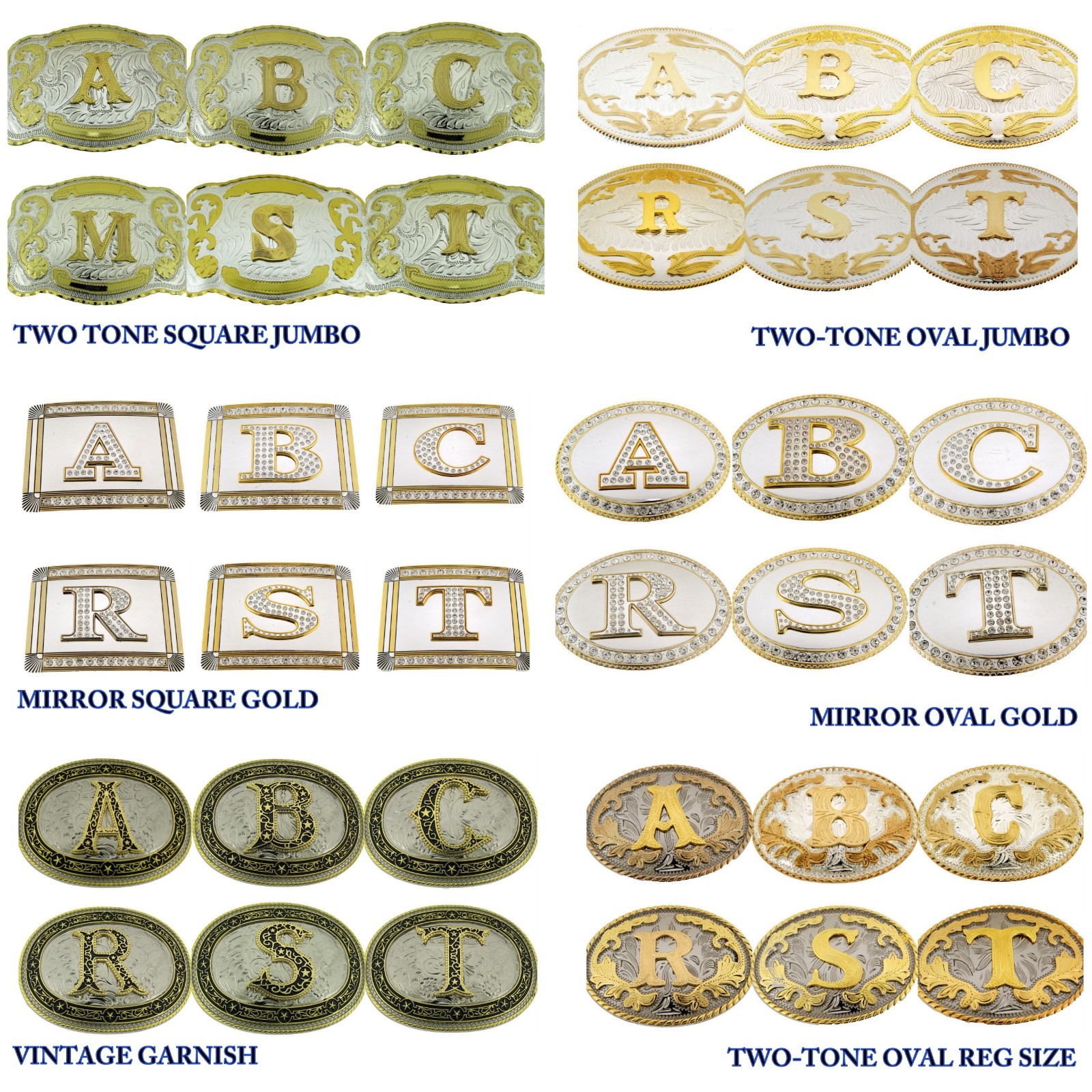 A B C D G J K L M R S T INITIAL LETTER BELT BUCKLE NEW MEN WOMEN RODEO WESTERN