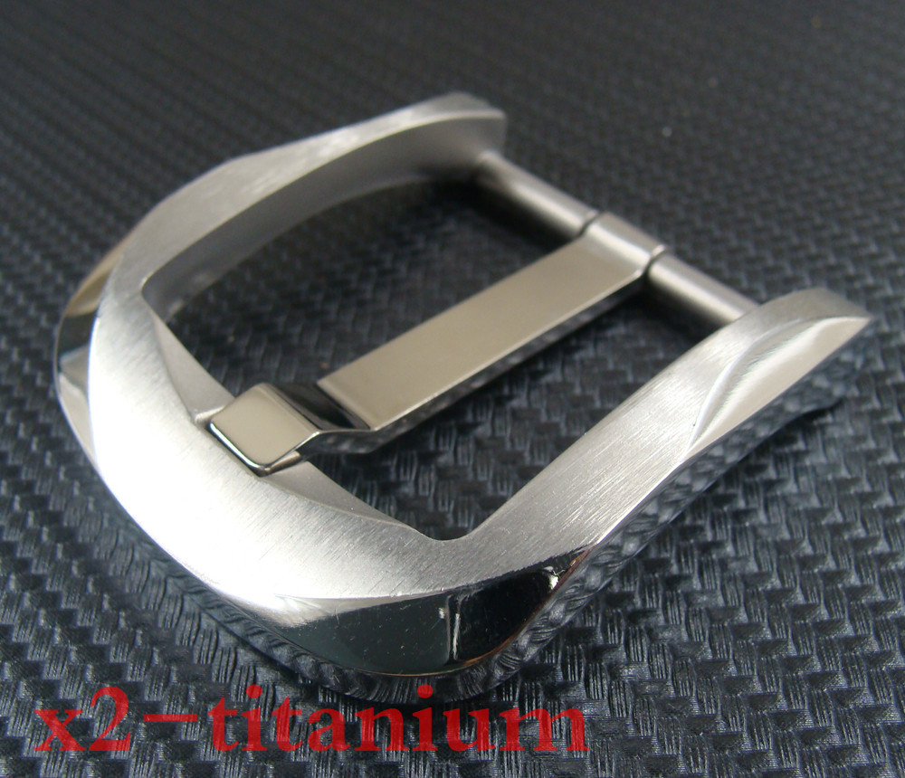 Titanium anti-allergy Tongue Pin Hippie Belt Buckles for 38mm width belt XZ235