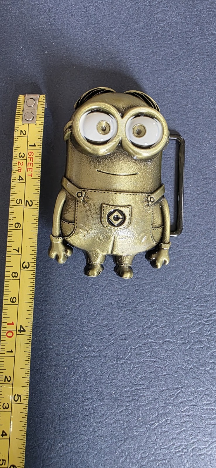 Despicable Me Minions Gold Belt Buckle Unisex Novelty Gift