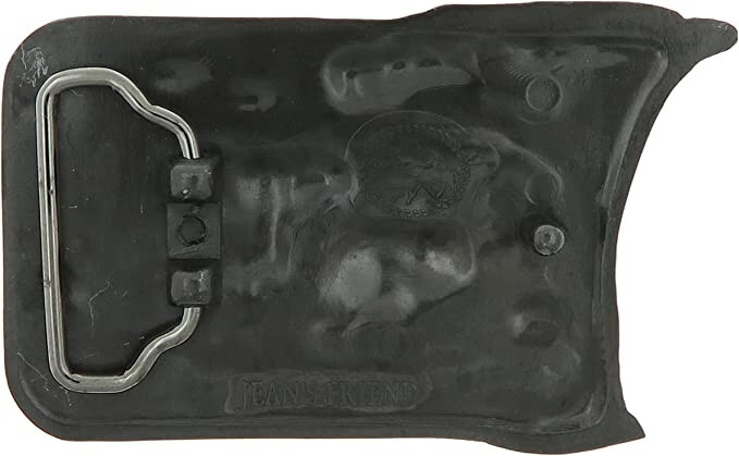 Africa Elephant Big Tree Metal Belt Buckle