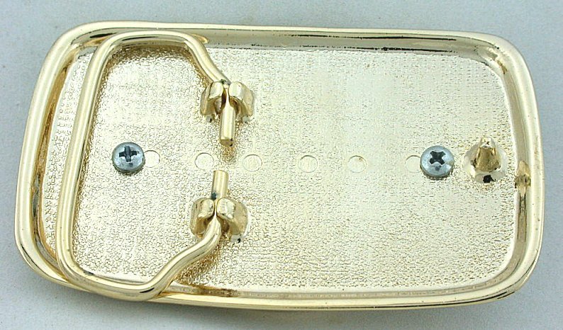 Gold Color Black Weave Natural 40×30 Oval Lapis Cab Cabochon Belt Buckle EPBB91