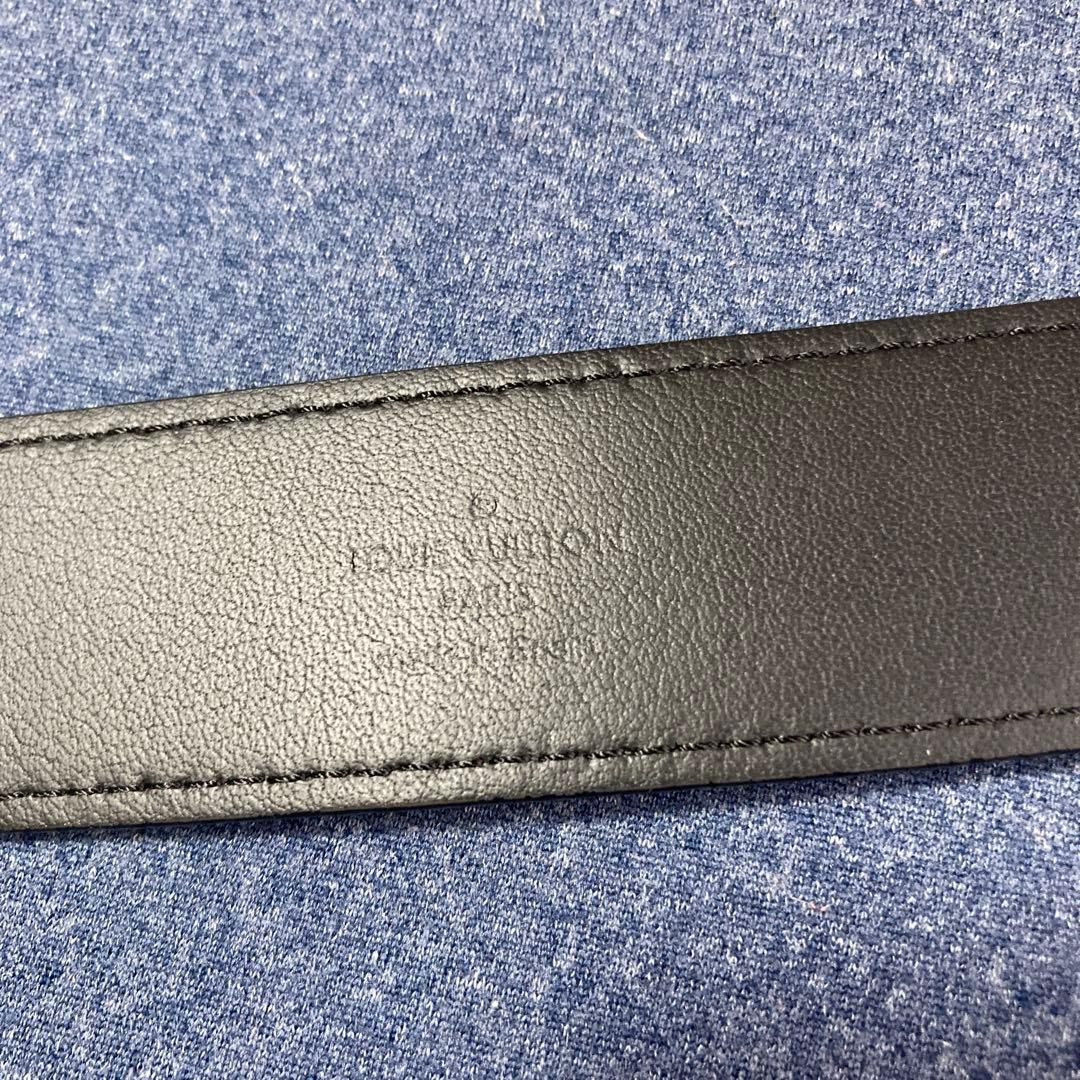 Louis Vuitton Pre-Owned Epi Santulle Legend Black Belt
