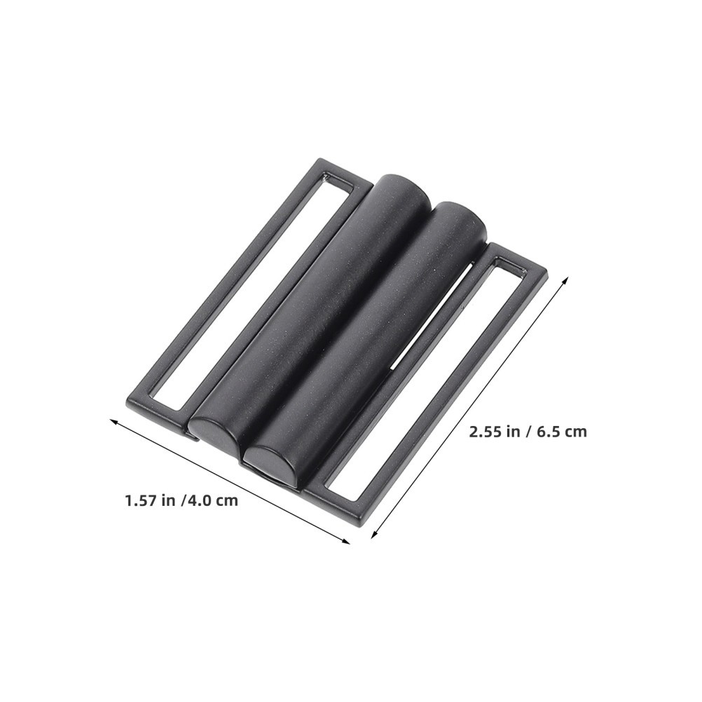 3Pcs Reusable Zinc Alloy Metal Belt Buckles for Clothing Adjustable Waist Straps