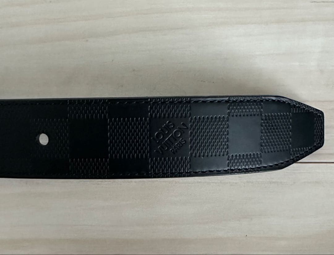Louis Vuitton Pre-Owned Damier Black Leather Switching