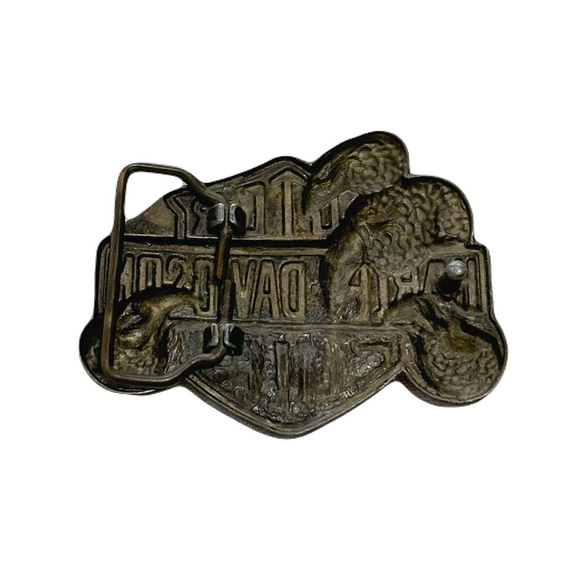 Rare 90s Harley-Davidson Belt Buckle Vintage Claw Logo
