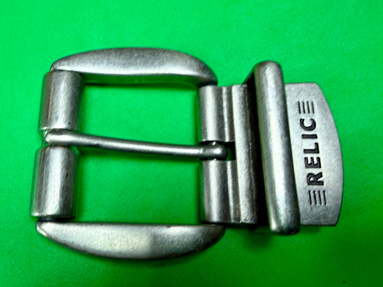 RELIC Brand Single Prong Silver Tone Replacement Formal Belt Buckle