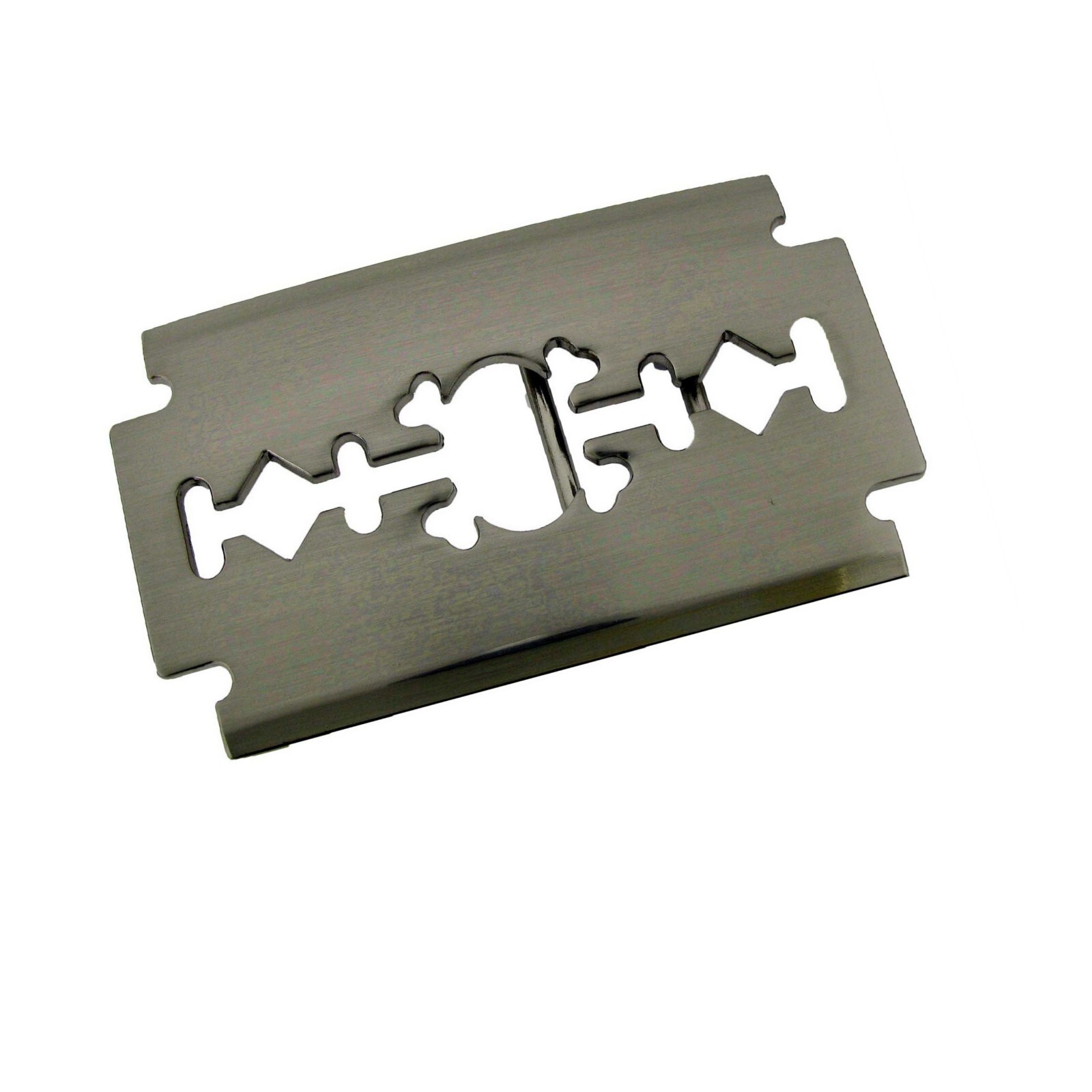 Razor Blade Belt Buckles Barber Shop Hairdresser Hair Stylist Tool Silver Chrome
