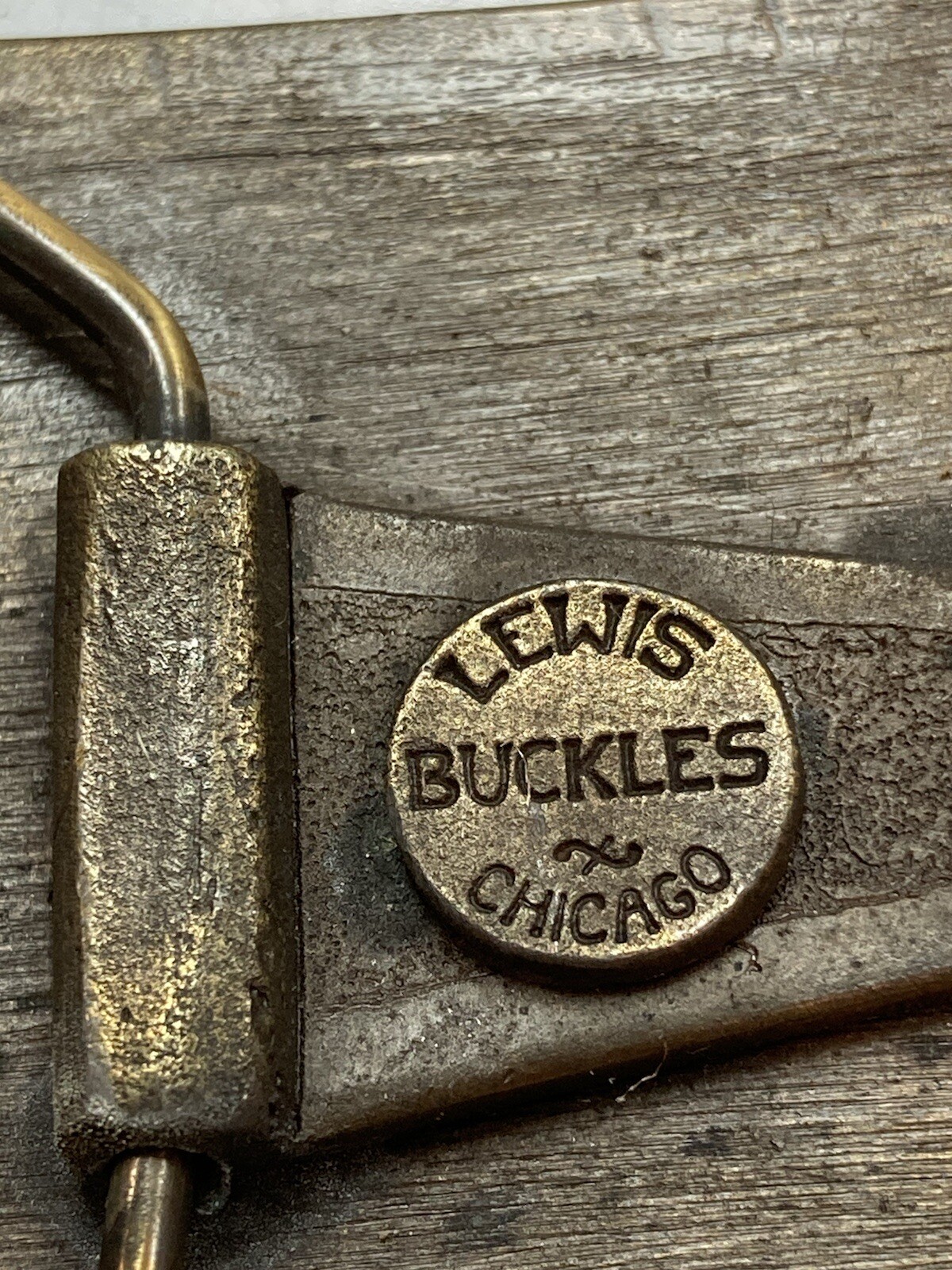 Vintage Buy USA Bonds Weapons for Liberty Brass Brlt Buckle by Lewis Buckles