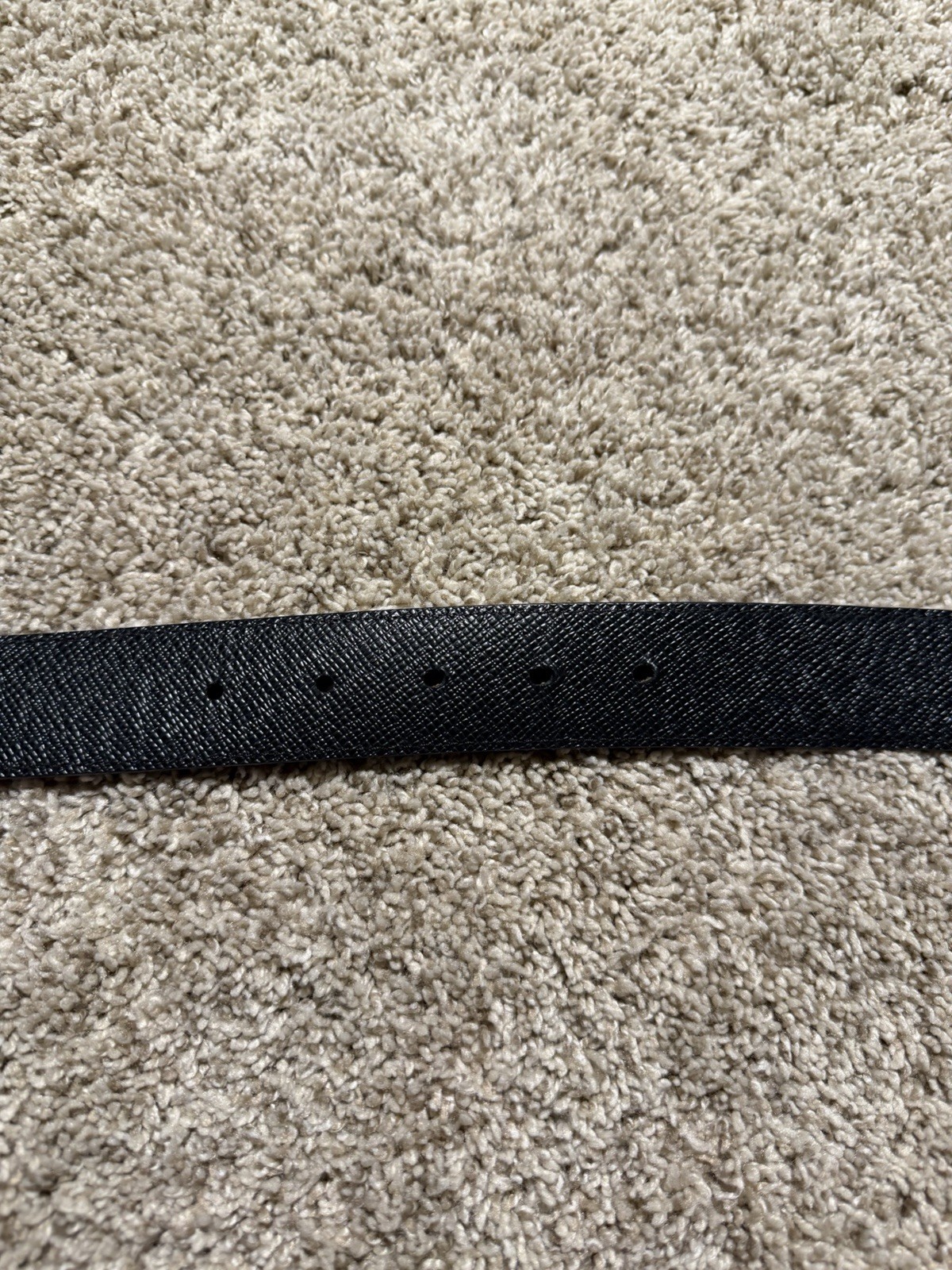 Authentic Louis Vuitton Reversible Belt M9632 Black Silver Damier Graphite