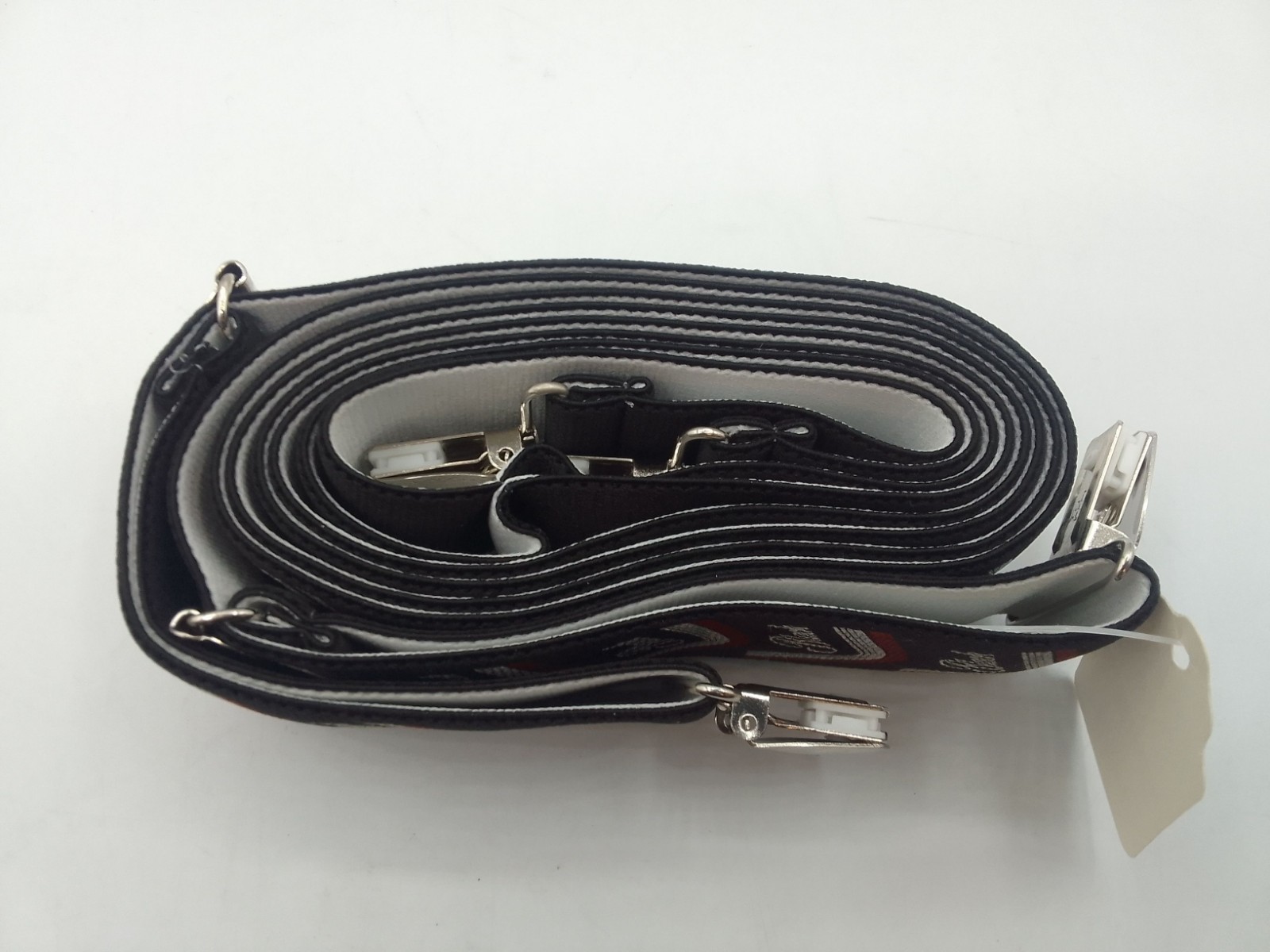 Vintage Carling Black Label Belt Buckle & Suspenders