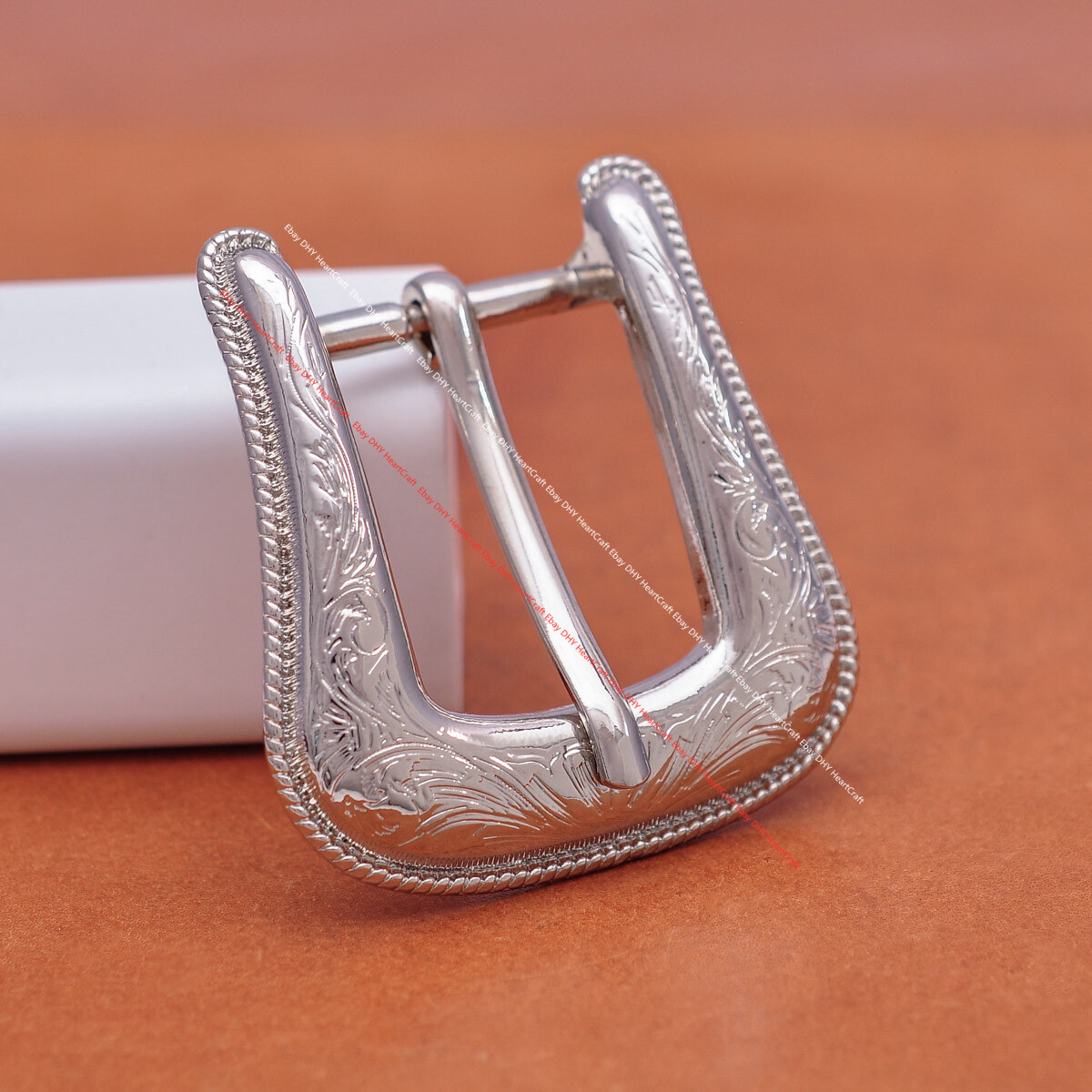 Bling Men Silver Western Rodeo Cowboy Bridle Belt Buckle 3 Piece Set fit 1&Prime; Belt