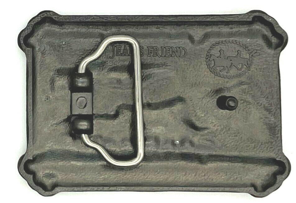 Iron Horse Train Locomotive Railroad Engineer Conductor Enameled Belt Buckle New